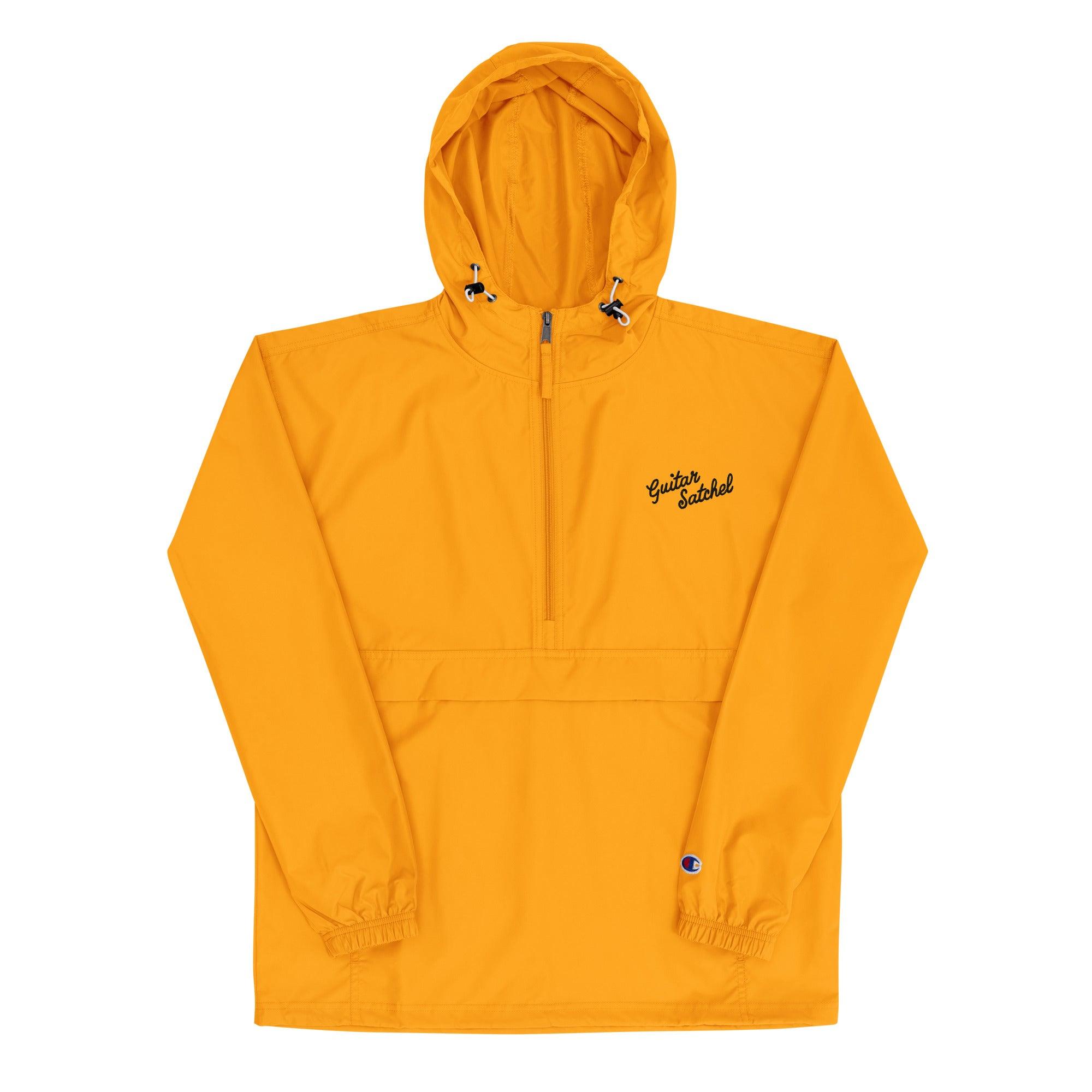 "Guitar Satchel" Embroidered Champion Packable Jacket