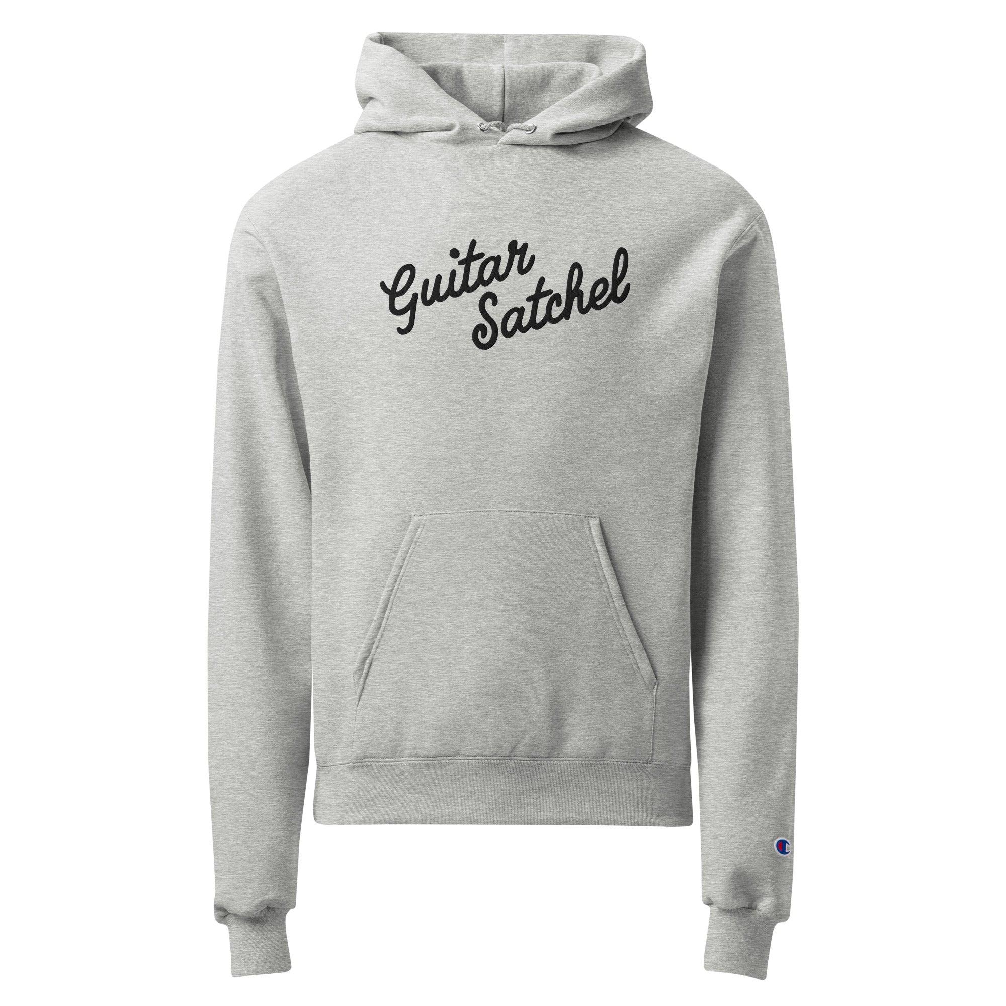Embroidered Guitar Satchel Champion hoodie