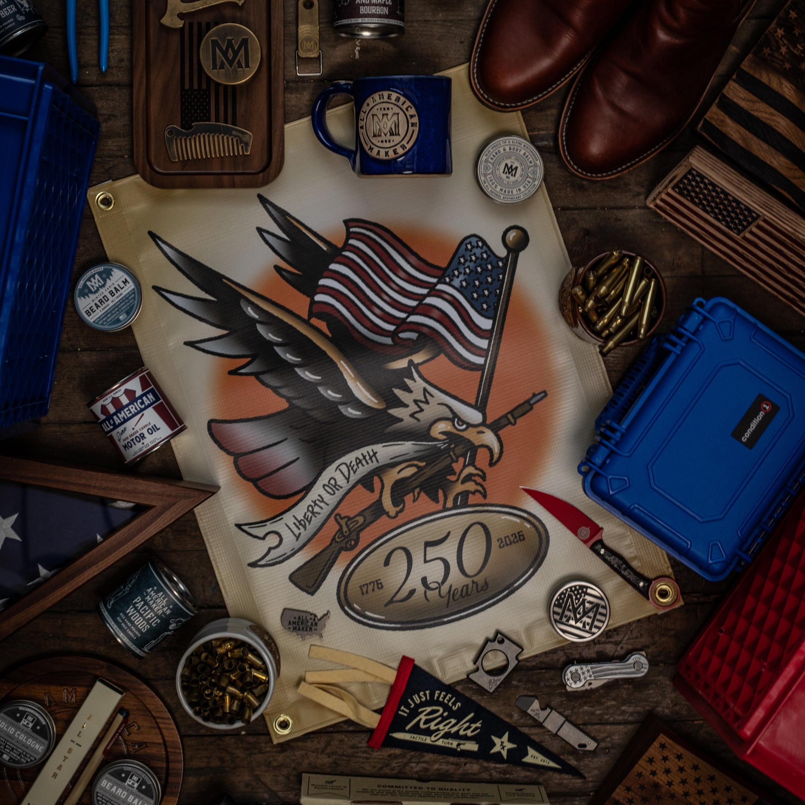 All American Maker America's 250 Banner