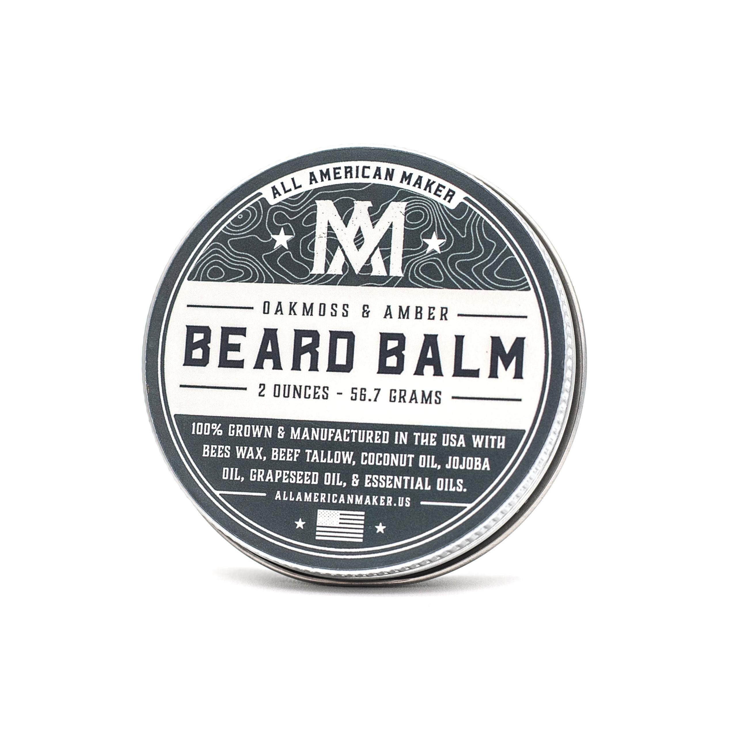 Oakmoss & Amber : Beard Balm