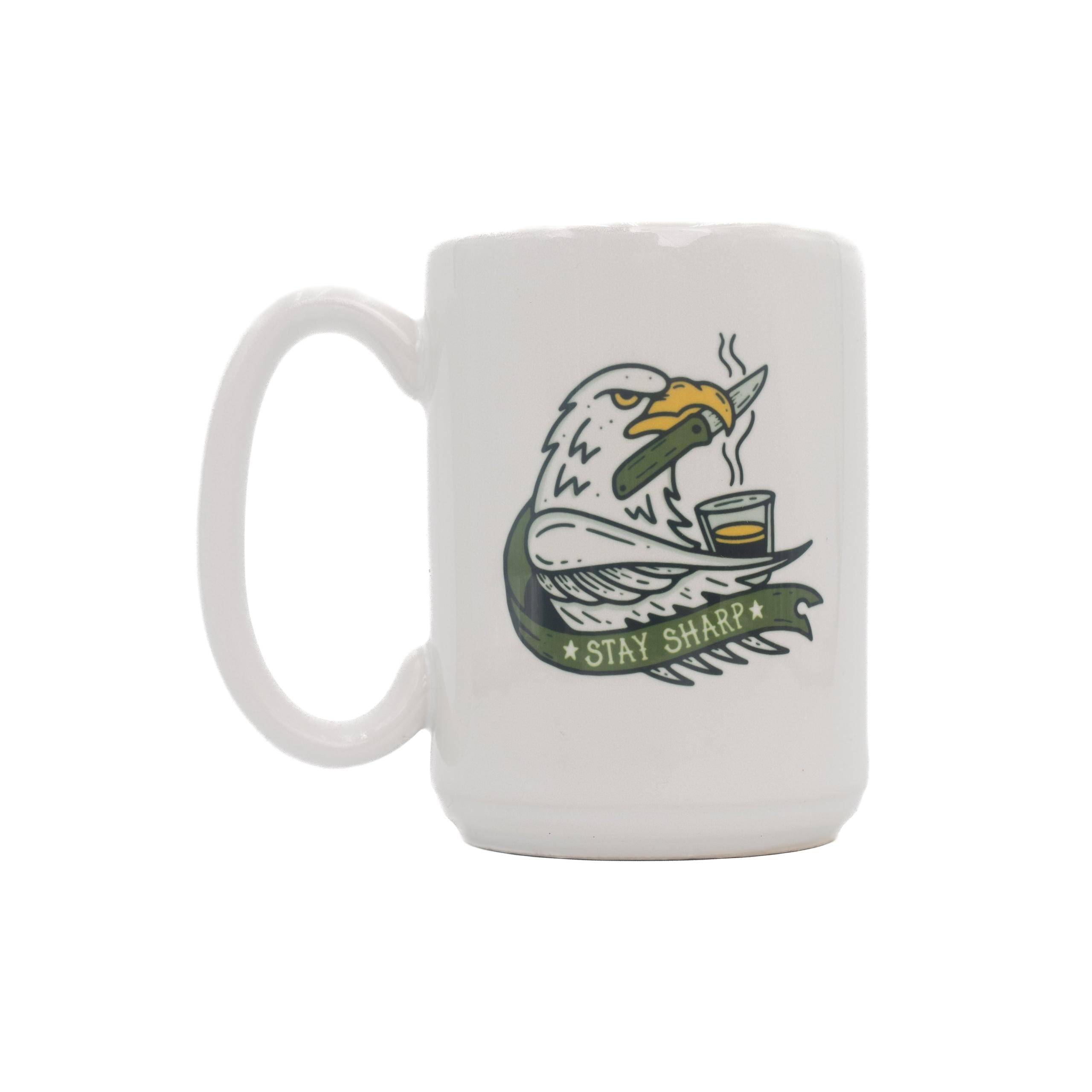 Stay Sharp : 15oz Coffee Mug