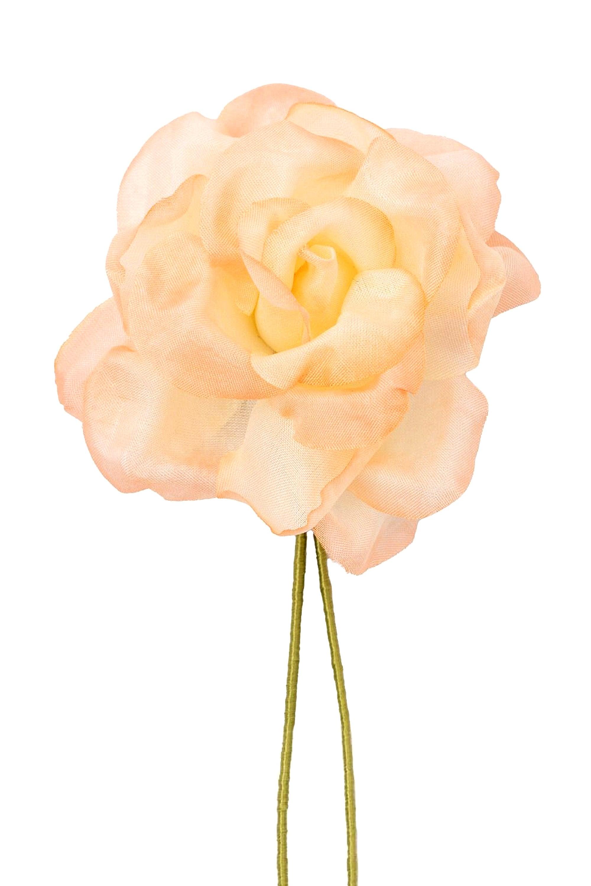 Heirloom Peach Spray Rose Boutonnière Flower