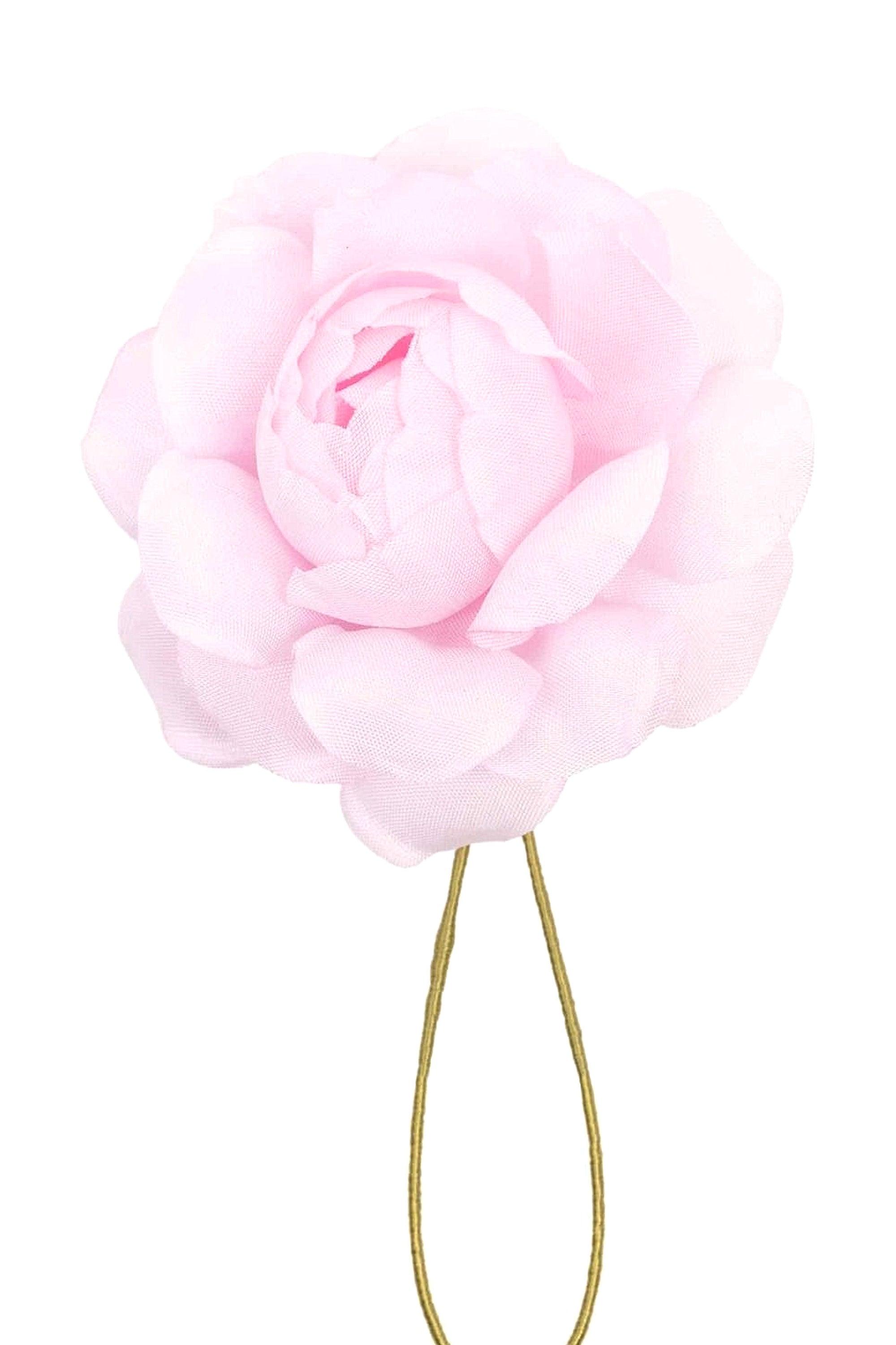 Pale Pink Camellia Boutonnière Flower