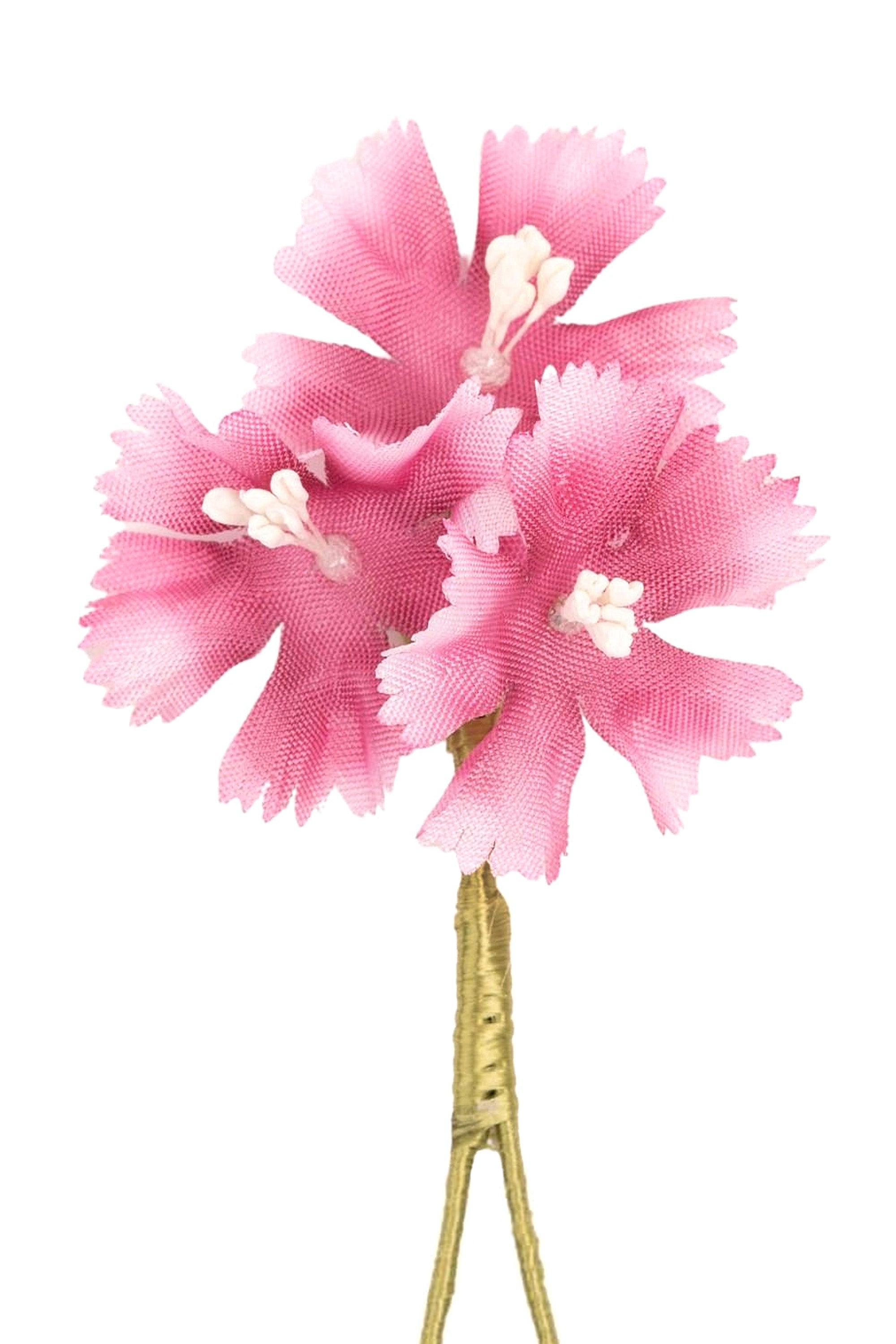 Fuschia Triple Clove Boutonnière Flower