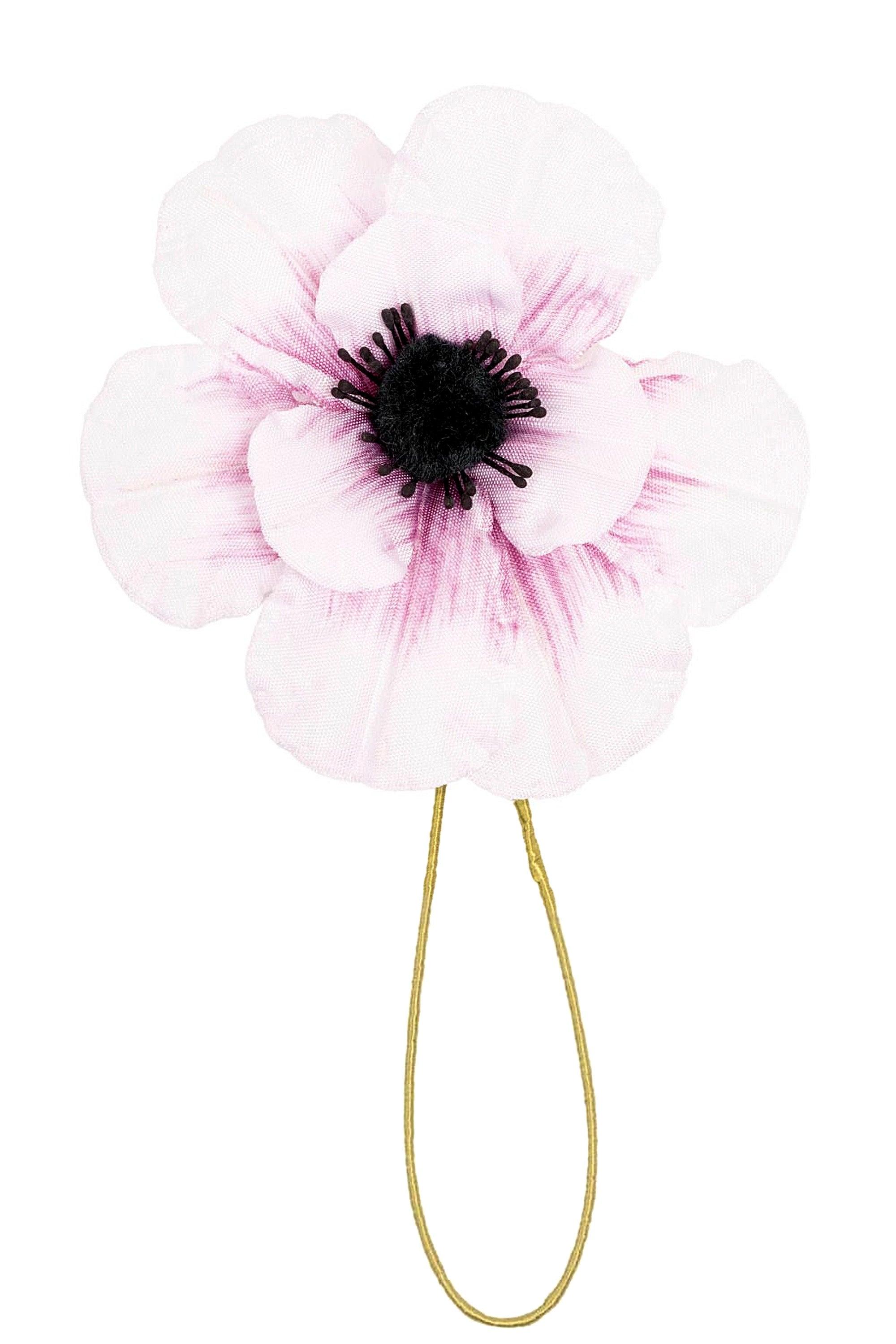 Pale Purple Anemone Boutonnière Flower