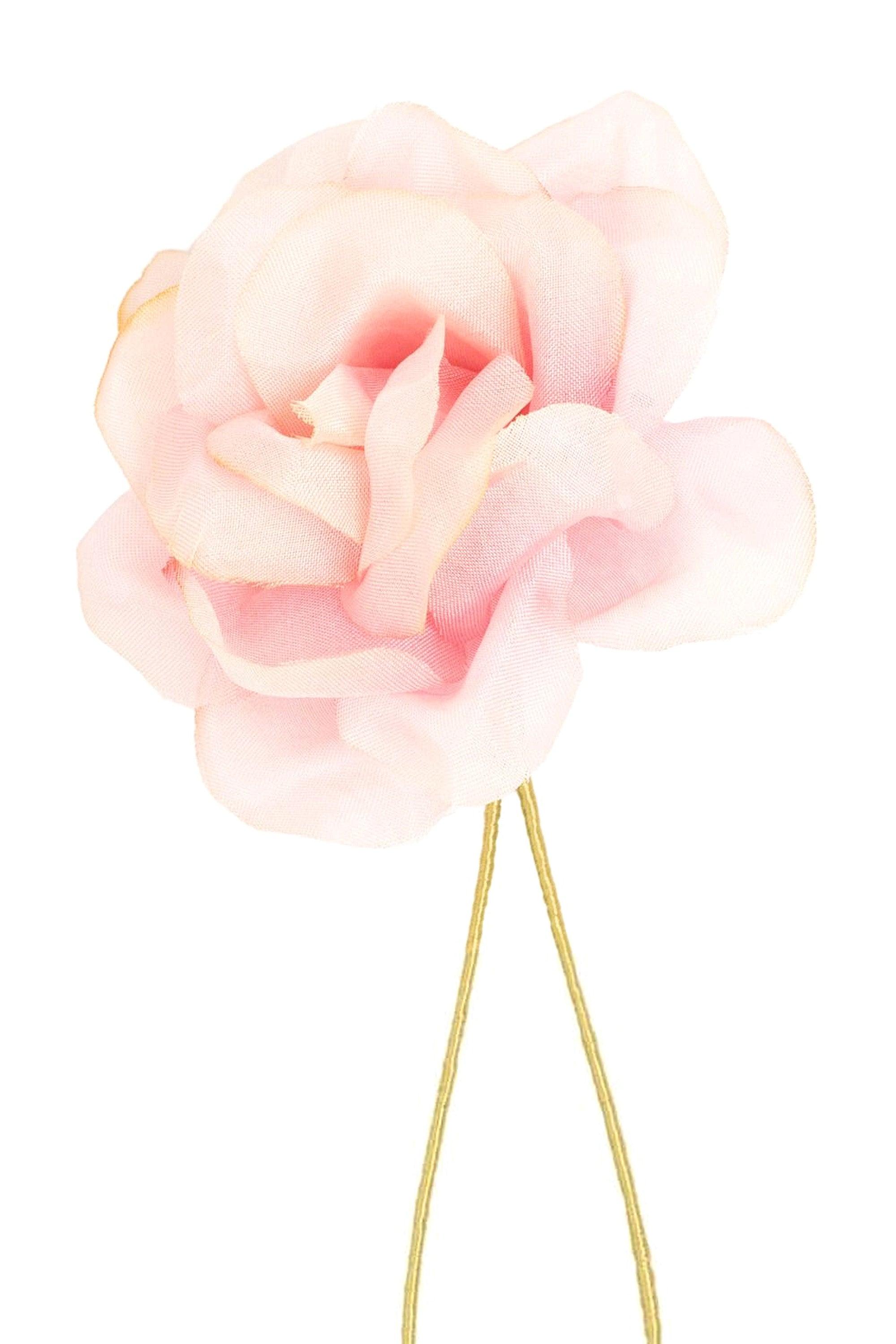 Powdery Pink Rose Boutonnière Flower