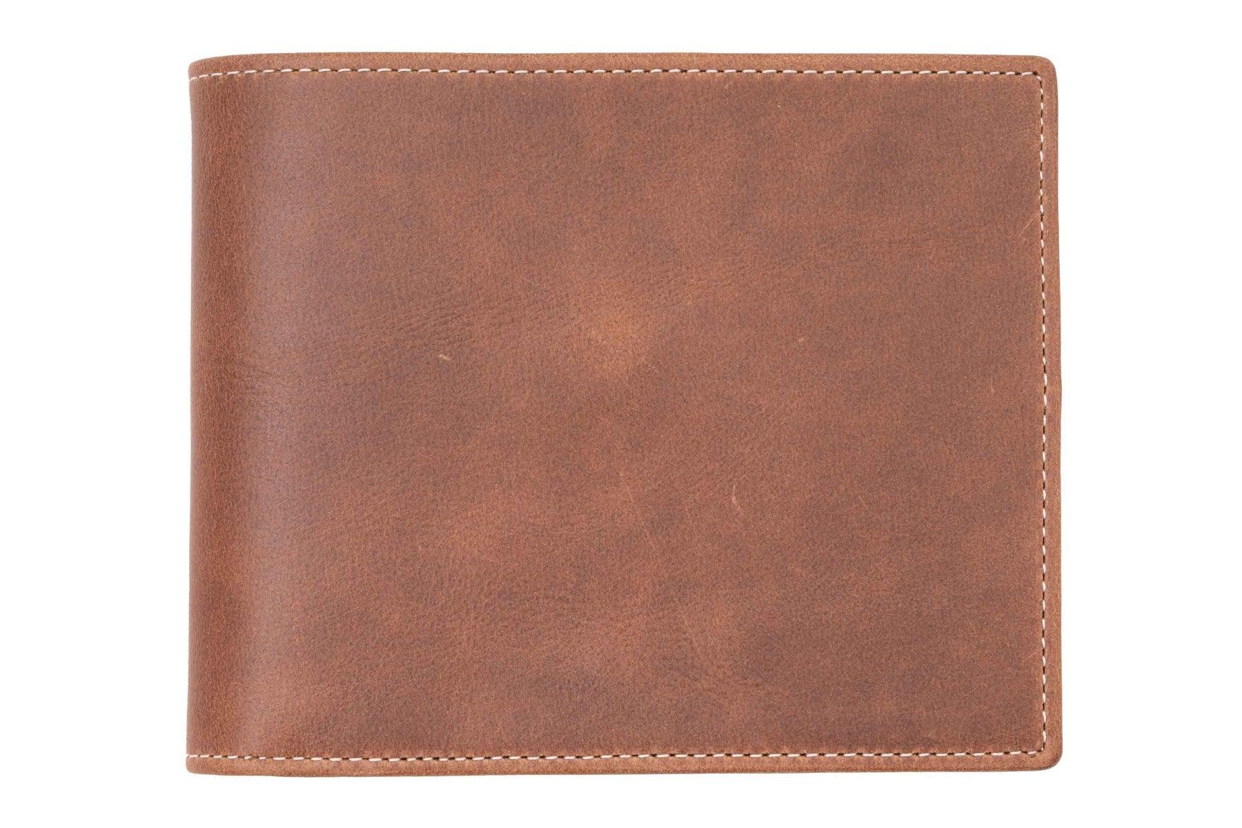 Le Grand 10 Card Saddle Brown Montecristo Leather Wallet