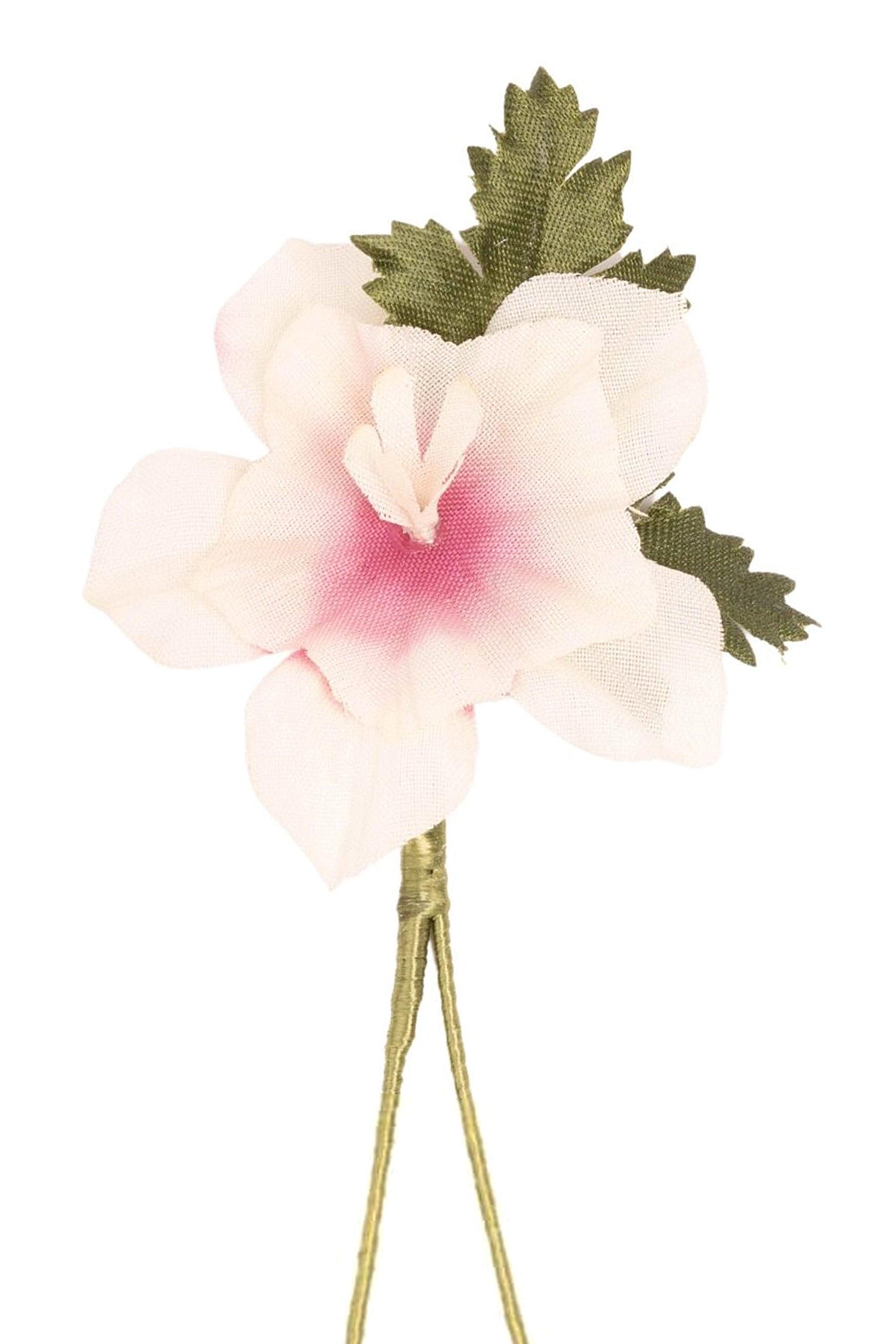Vanilla Delphinium Boutonnière Flower