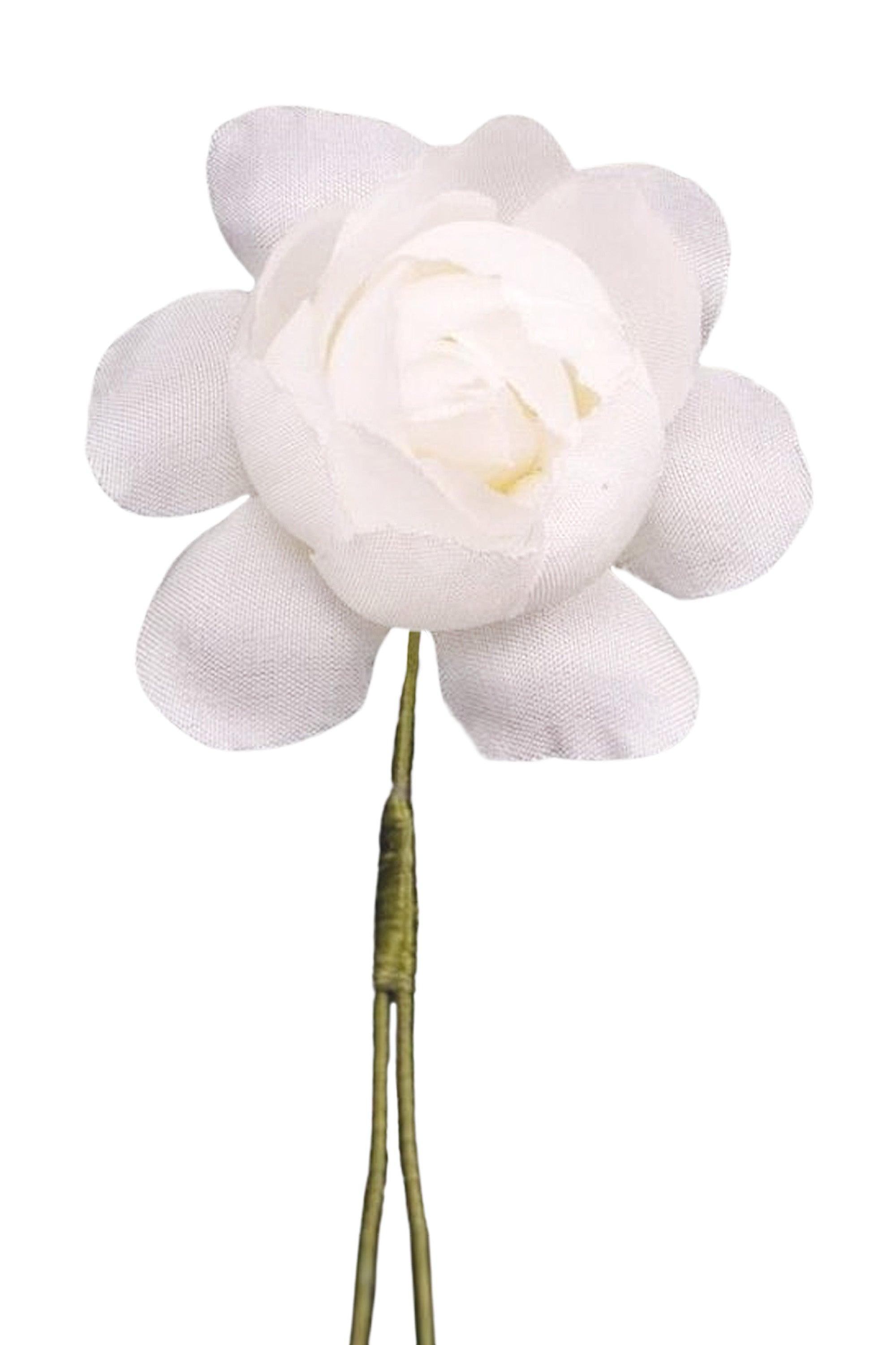 White Gardenia Boutonnière Flower
