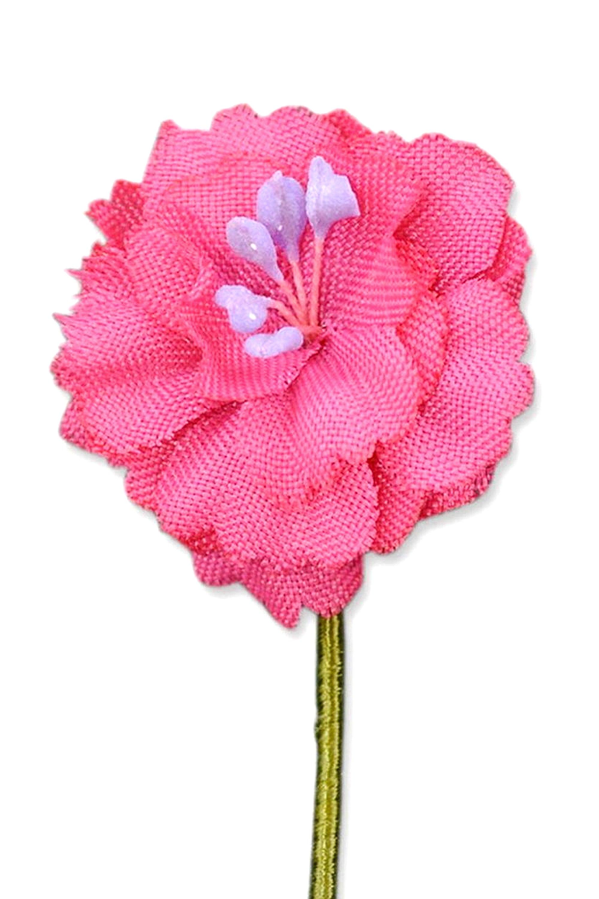 Young Hill Geranium Silk Boutonnière Flower