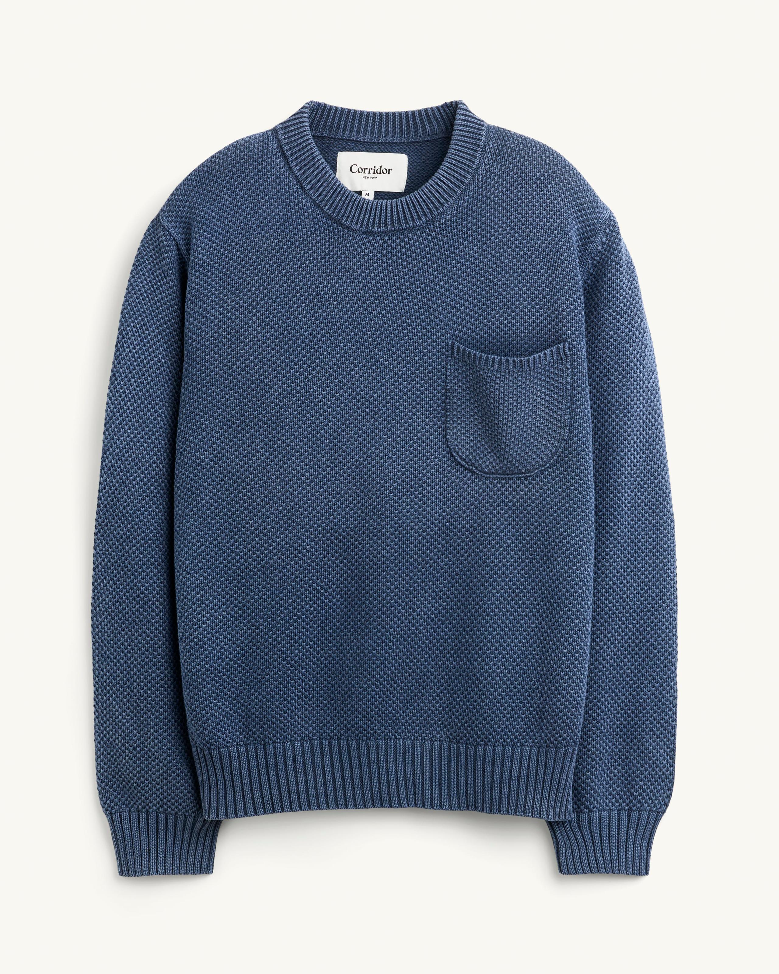 Pocket Crewneck - Navy