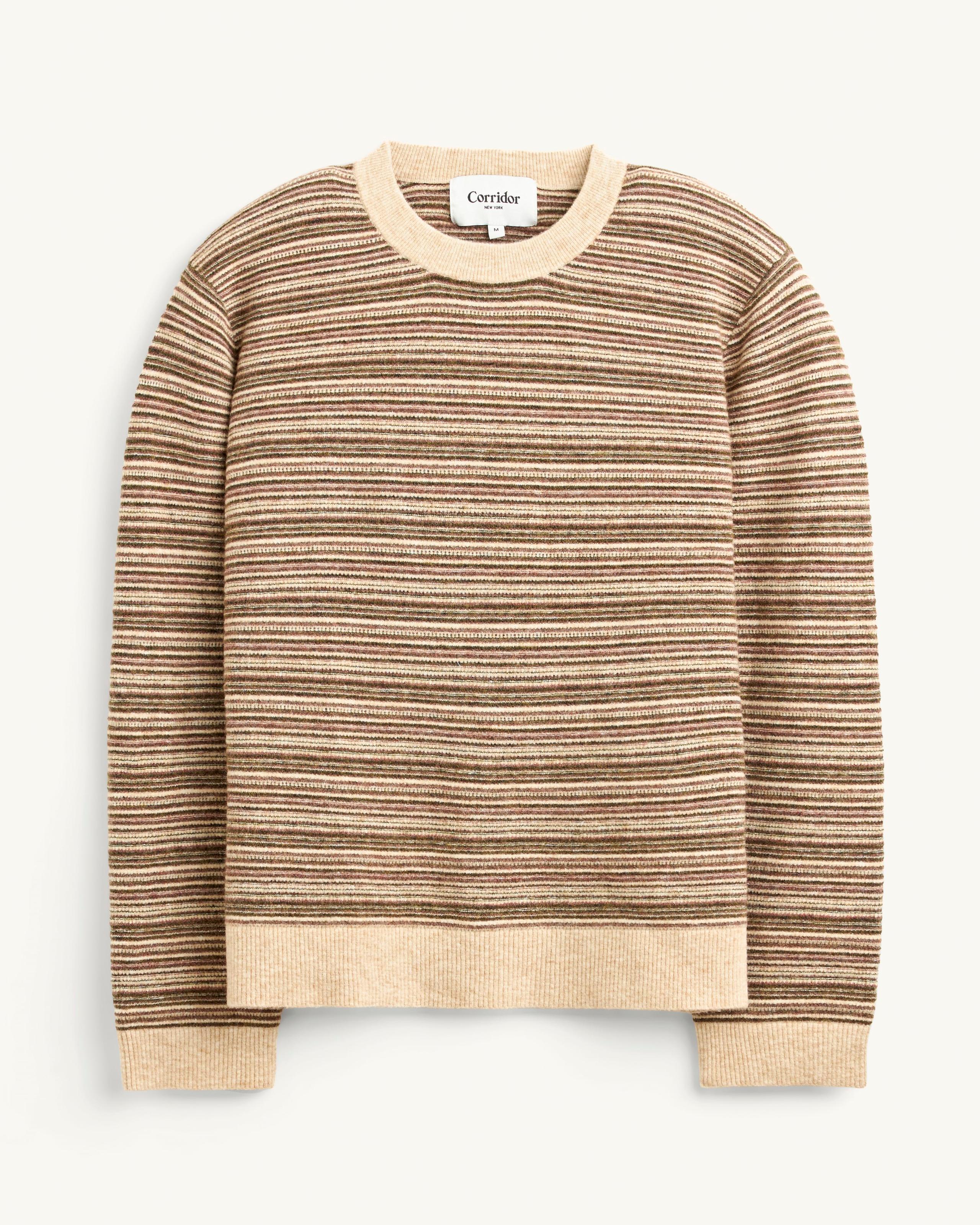 Mini Stripe Crewneck