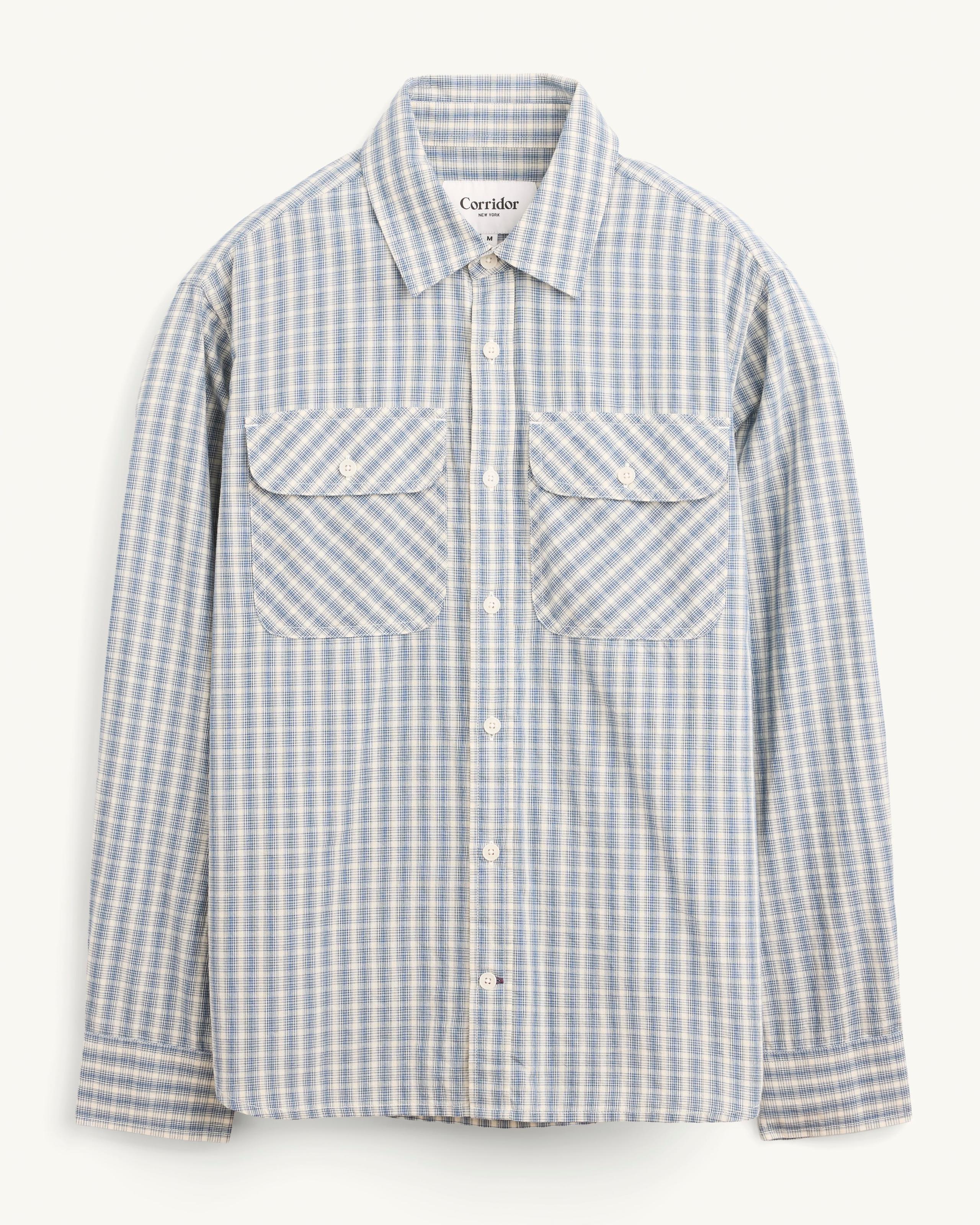 Americana Check LS - Blue