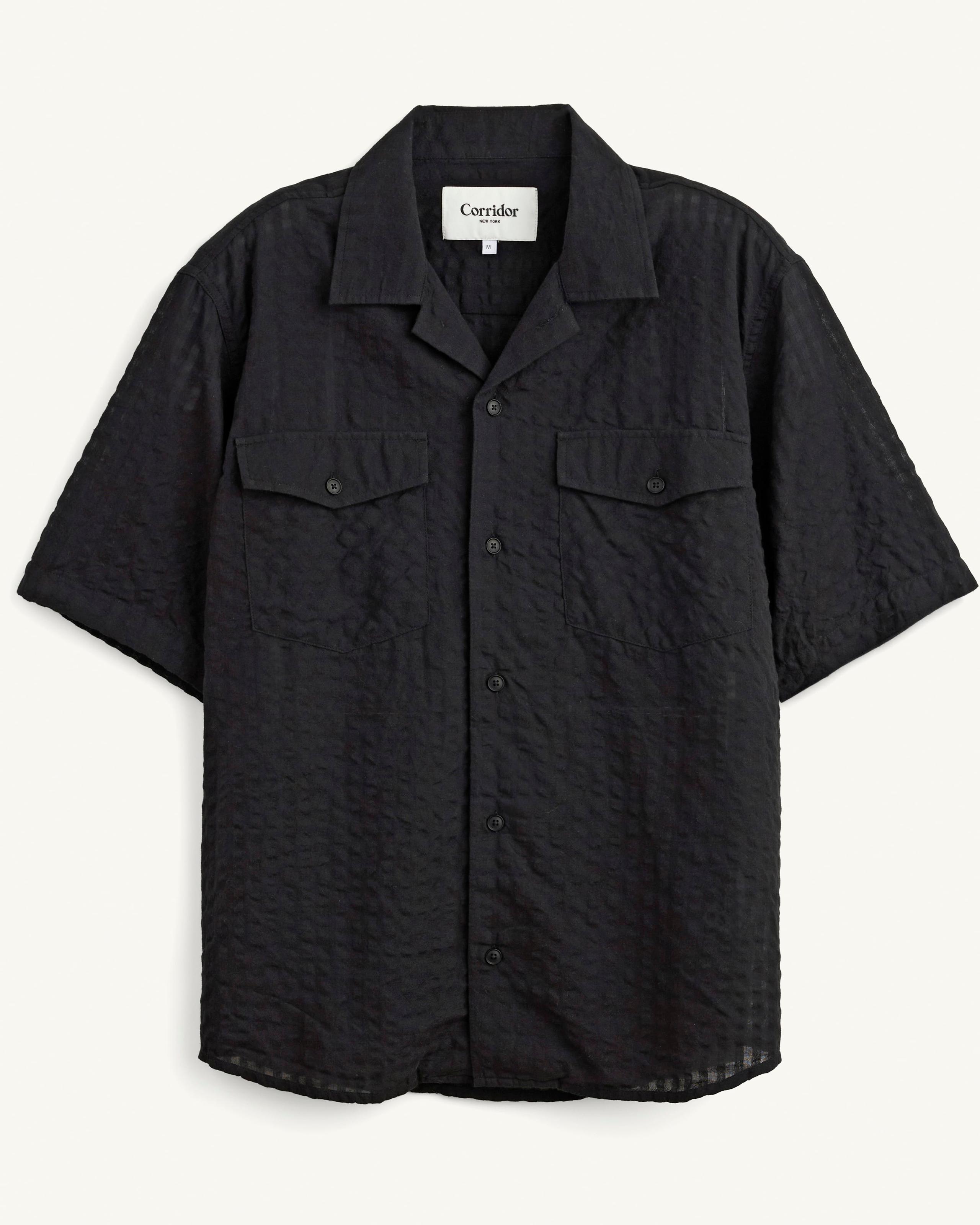 Windowpane Check SS - Black