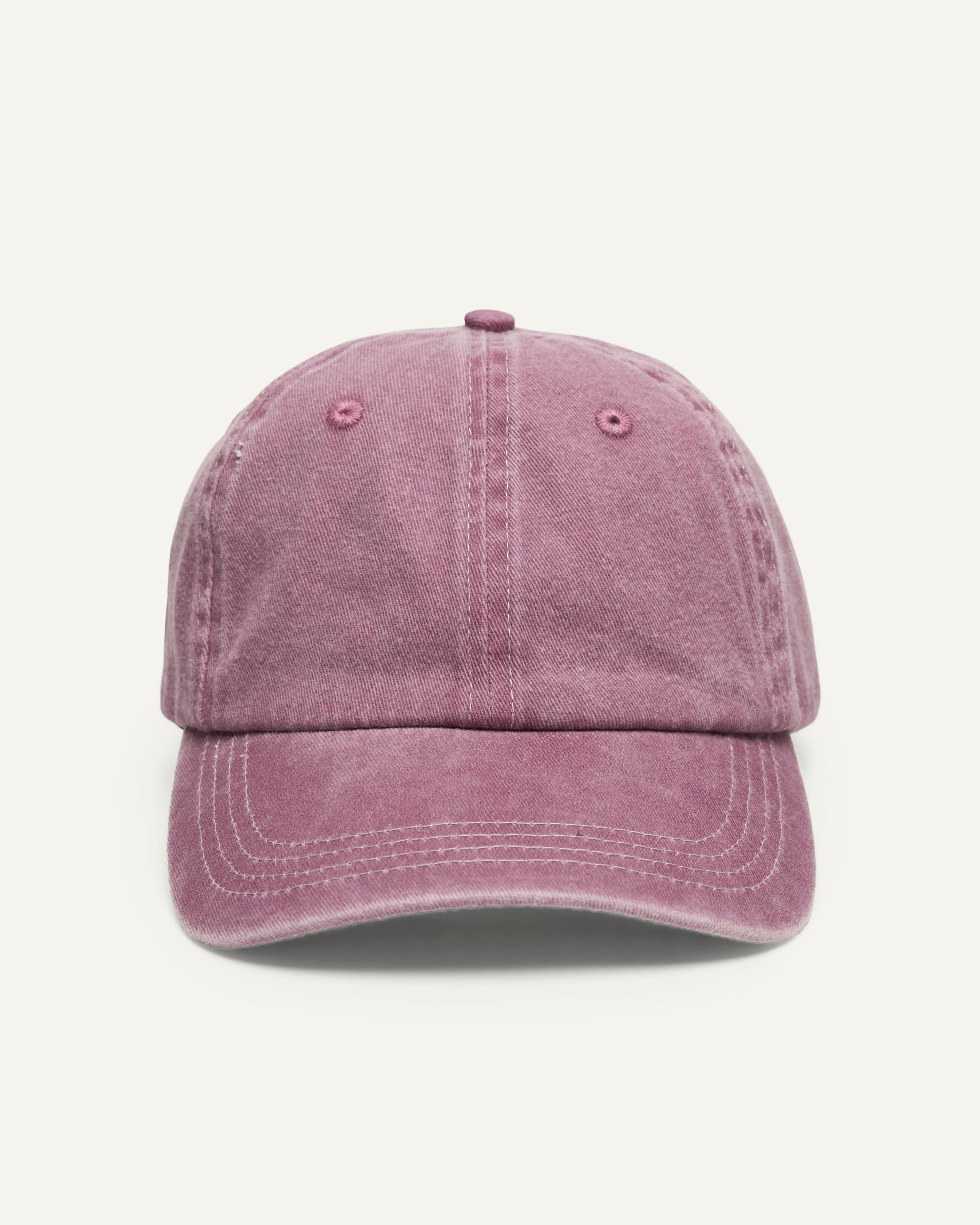 Garment Washed Cap - Purple
