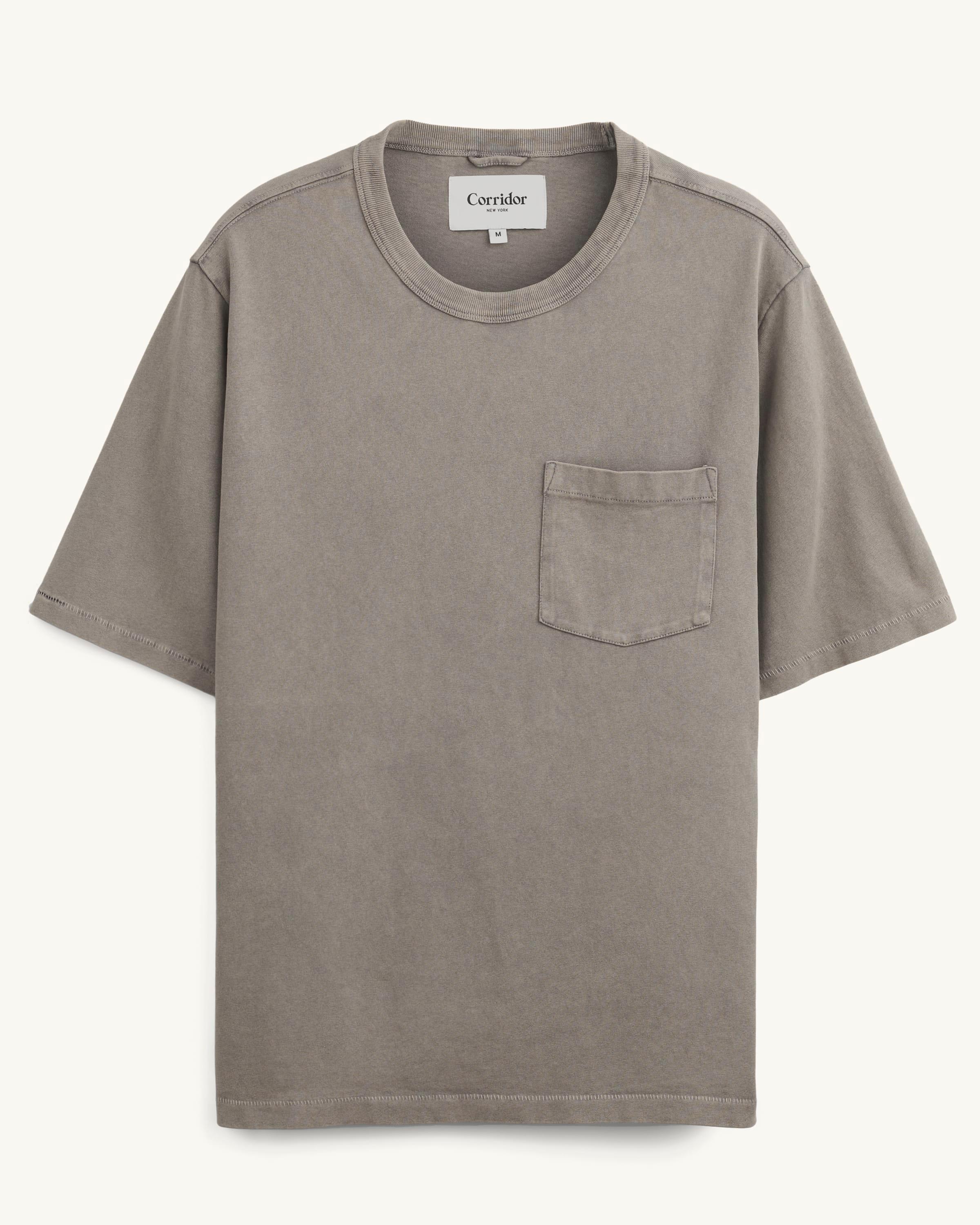 Garment Dye Tee - Smoke