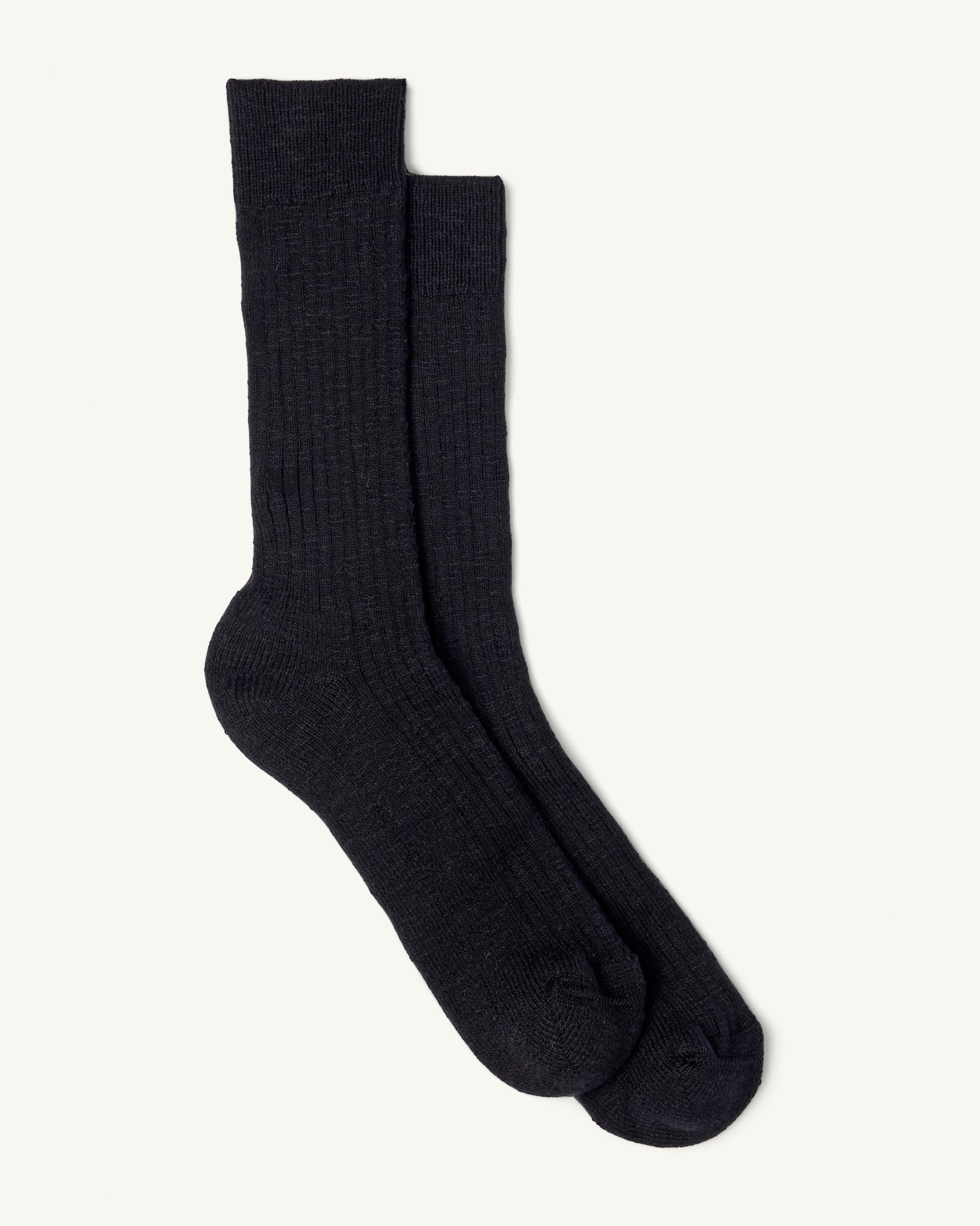 Slub Sock - Black
