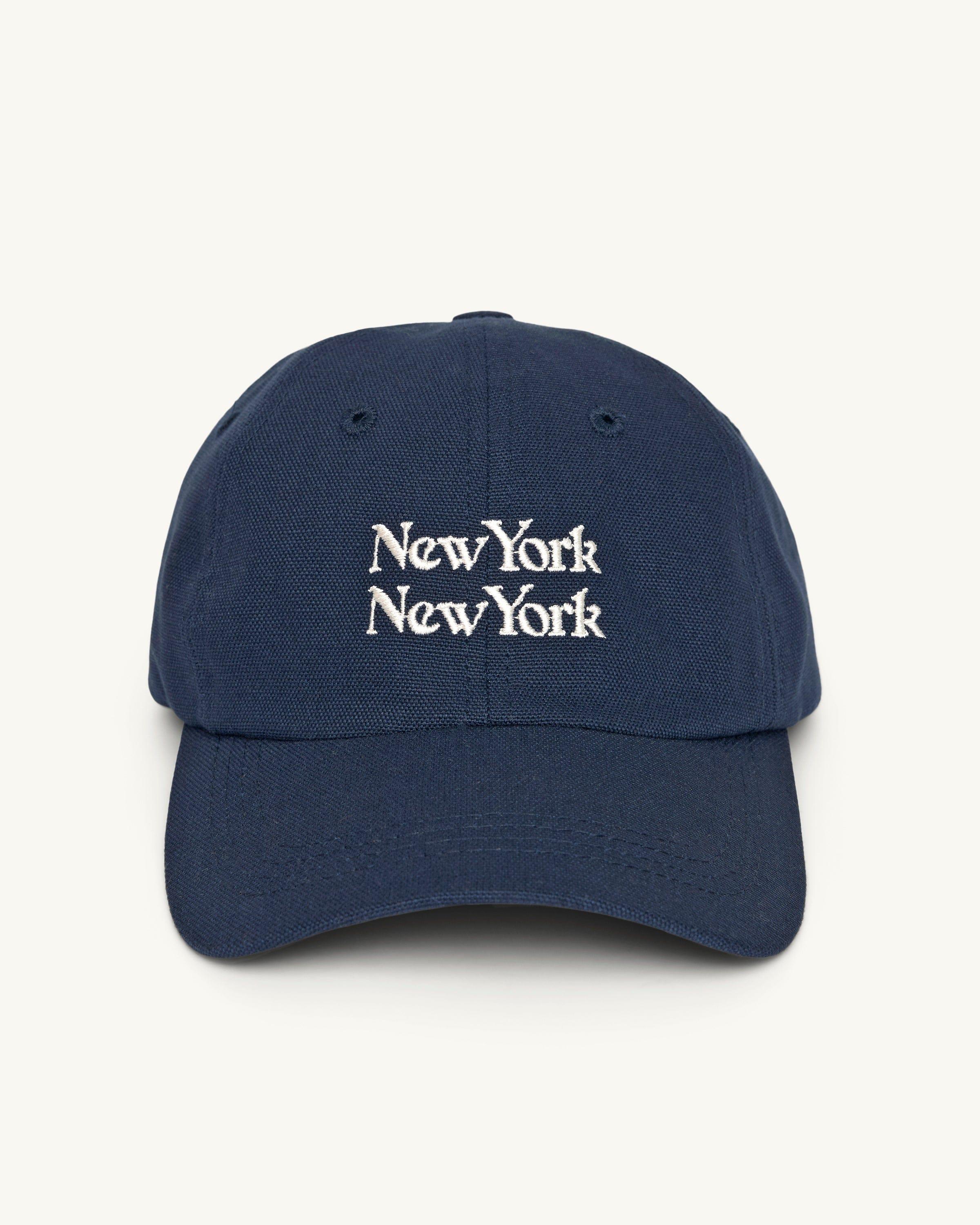 New York New York Cap - Navy