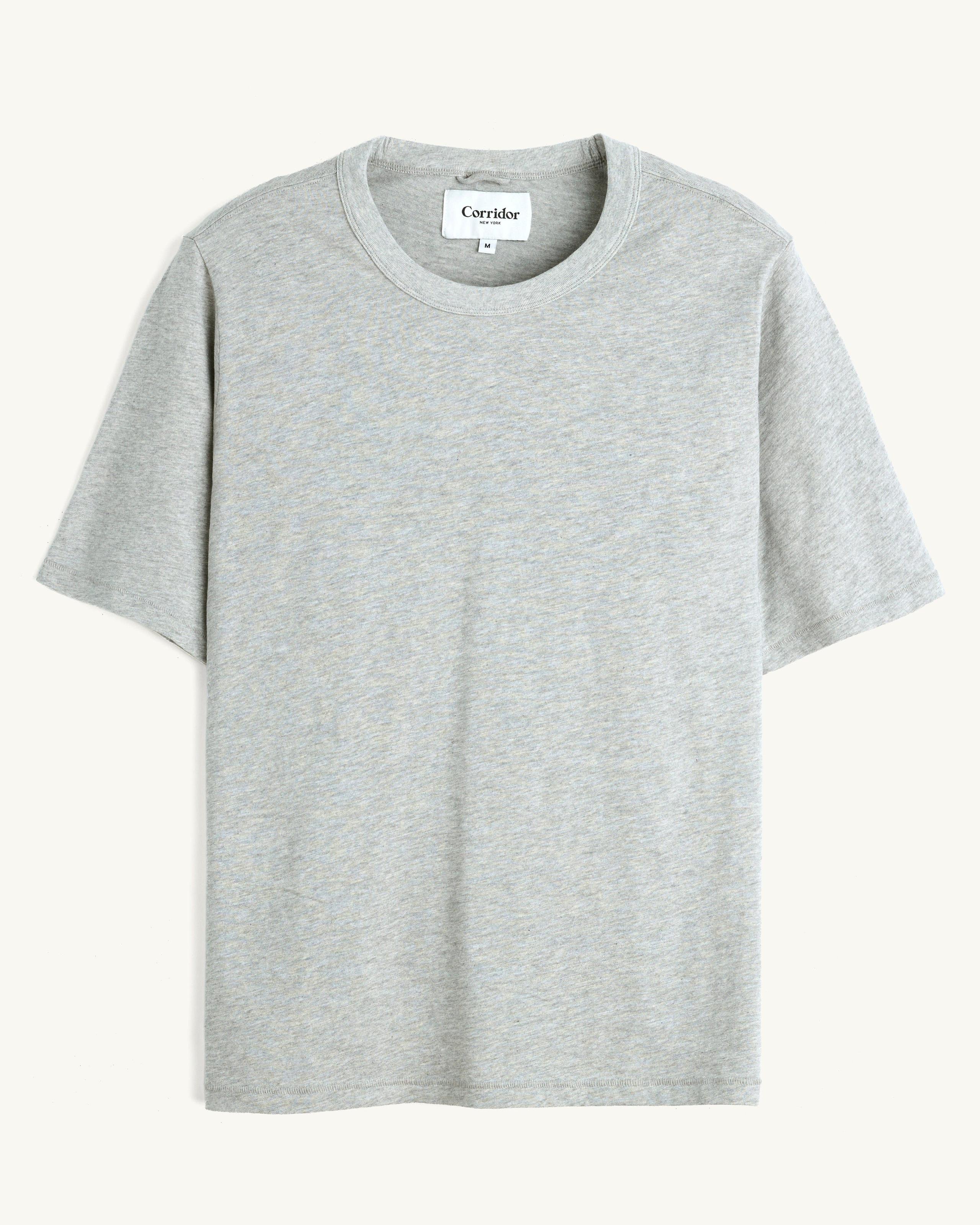 Slub Tee - Heather Grey