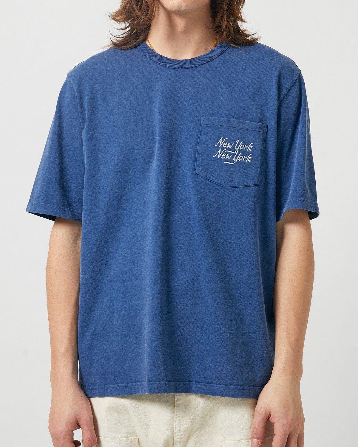 NY Script Tee - NVY