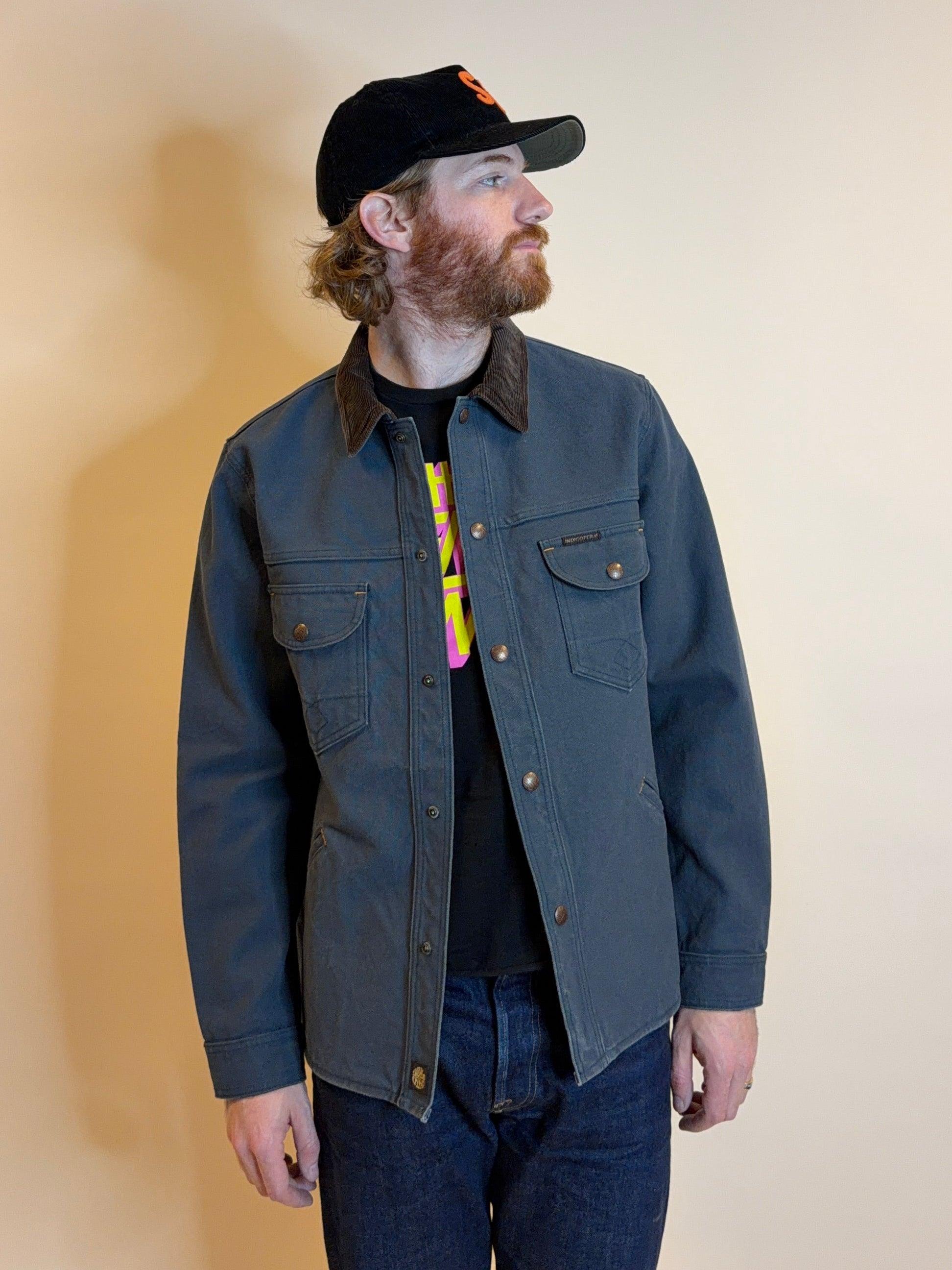 Fargo Trucker Smithson Canvas Petrol