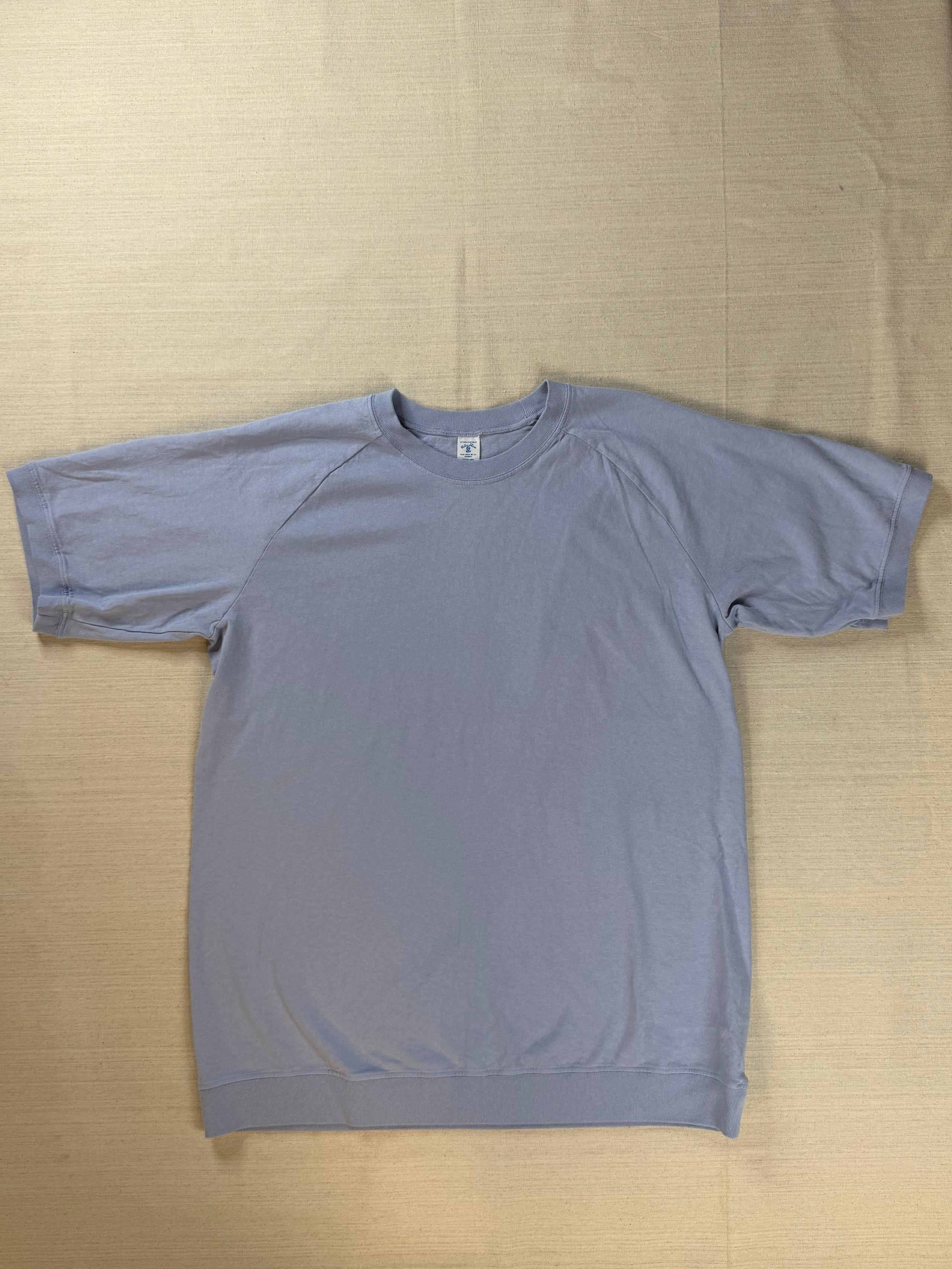 Short Sleeve Crewneck Raglan Tee Pigment Fuji