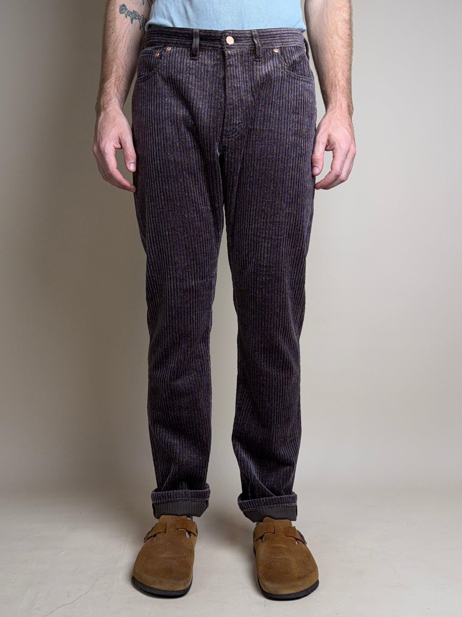 Donegal Corduroy 5 Pocket Pants Amethyst