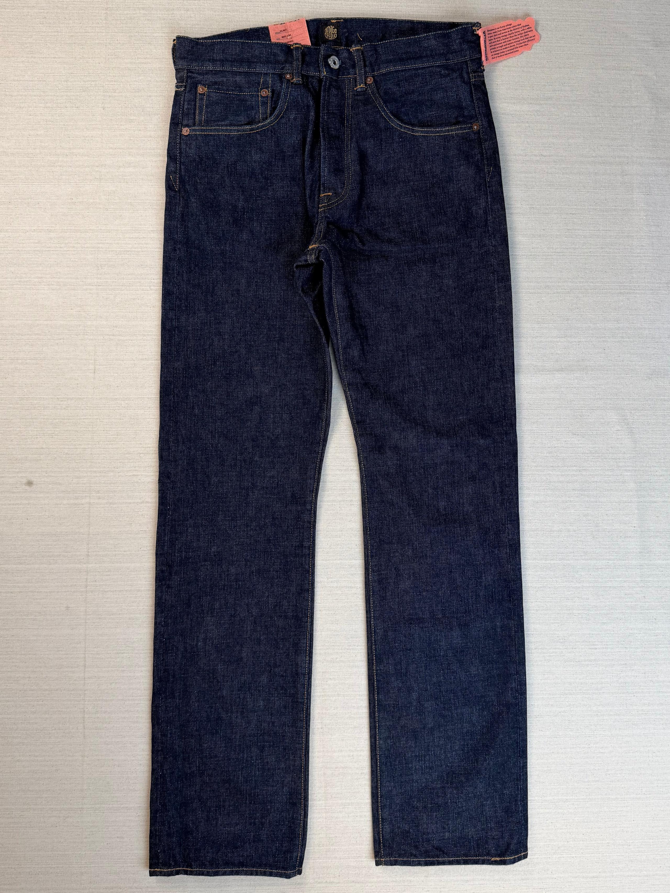 Clint 18oz Shiroyama Soaked Straight Leg Jeans