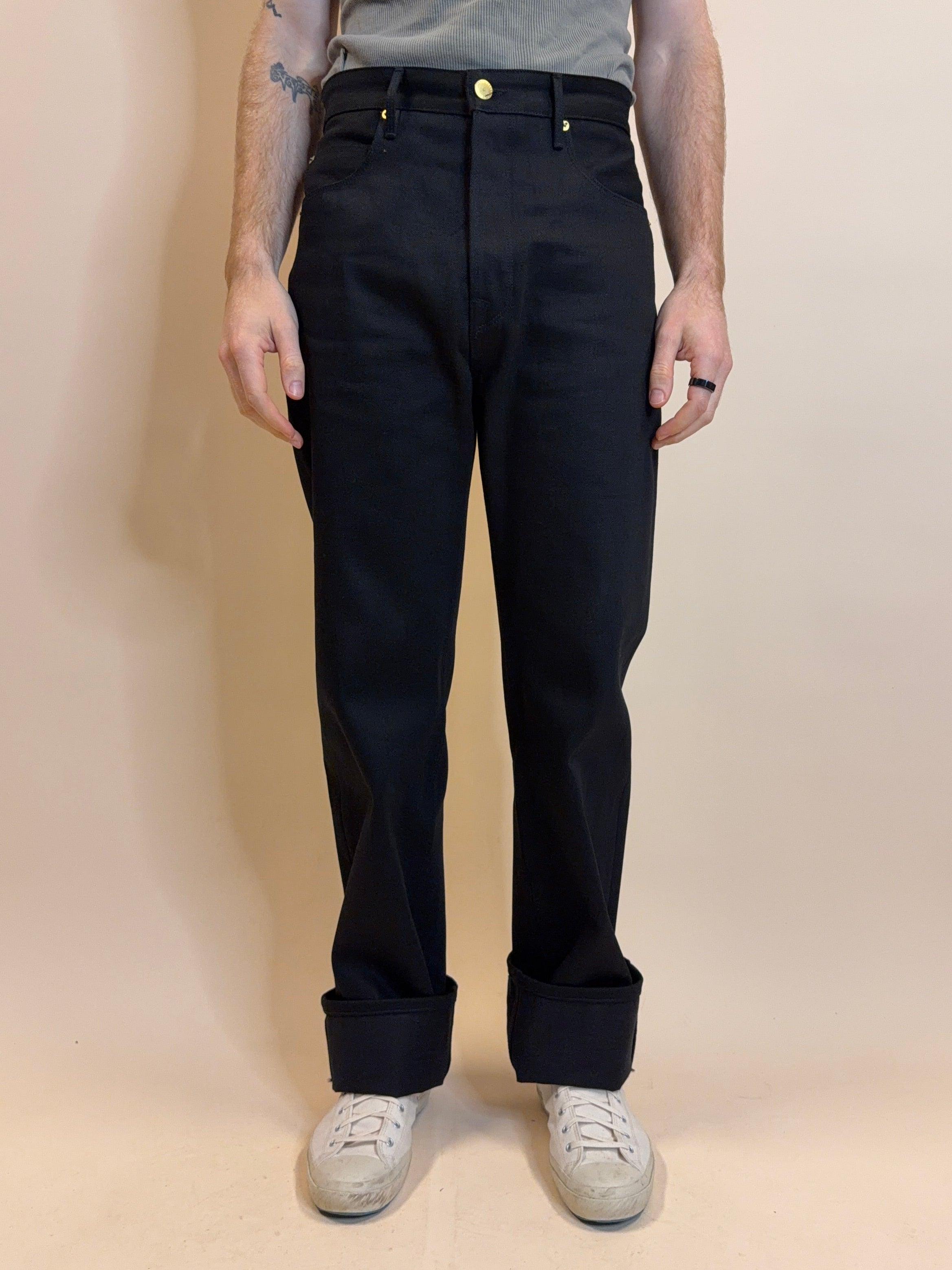 Modesto 15.75oz Black Denim