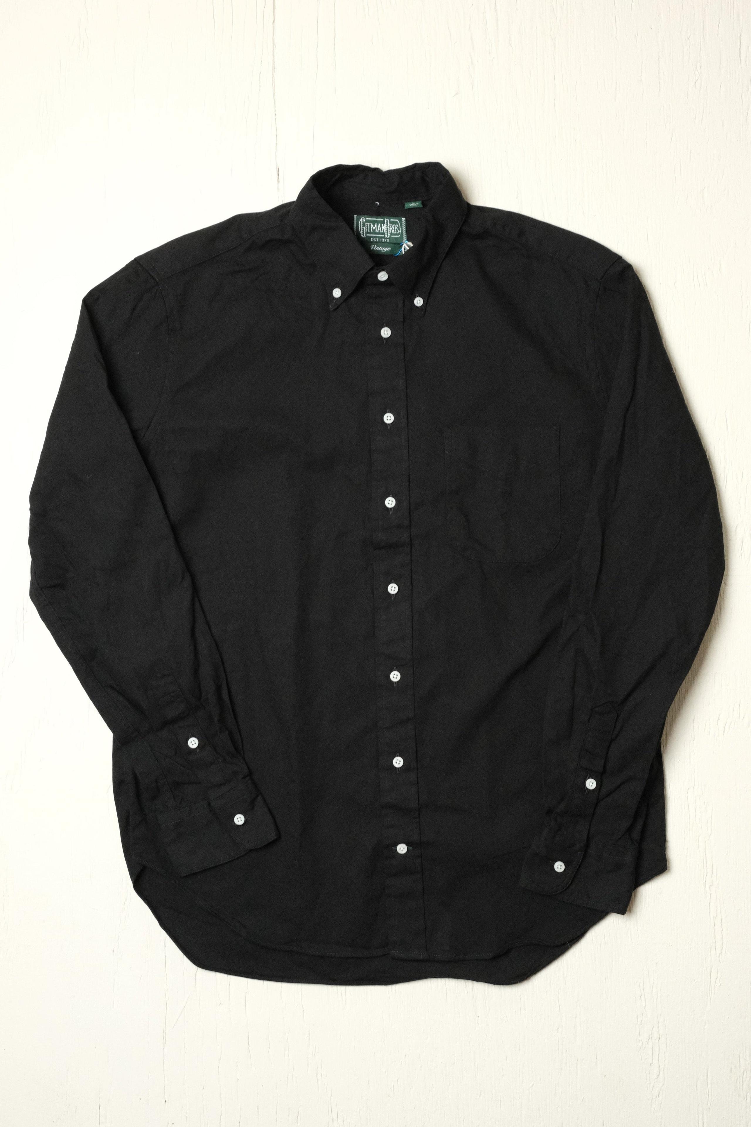 Black Overdye Oxford