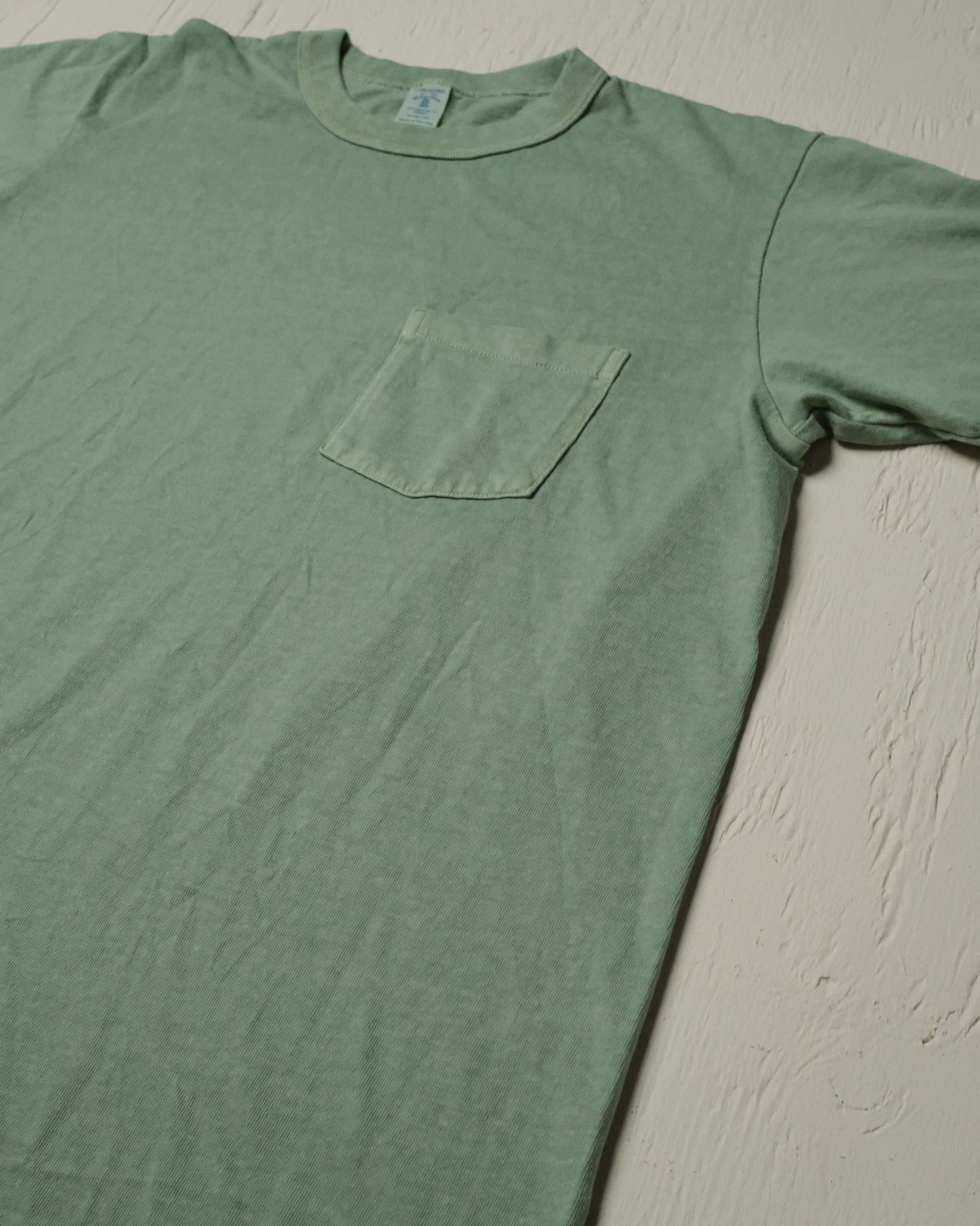 Pigment Dyed Pocket Tee Sage
