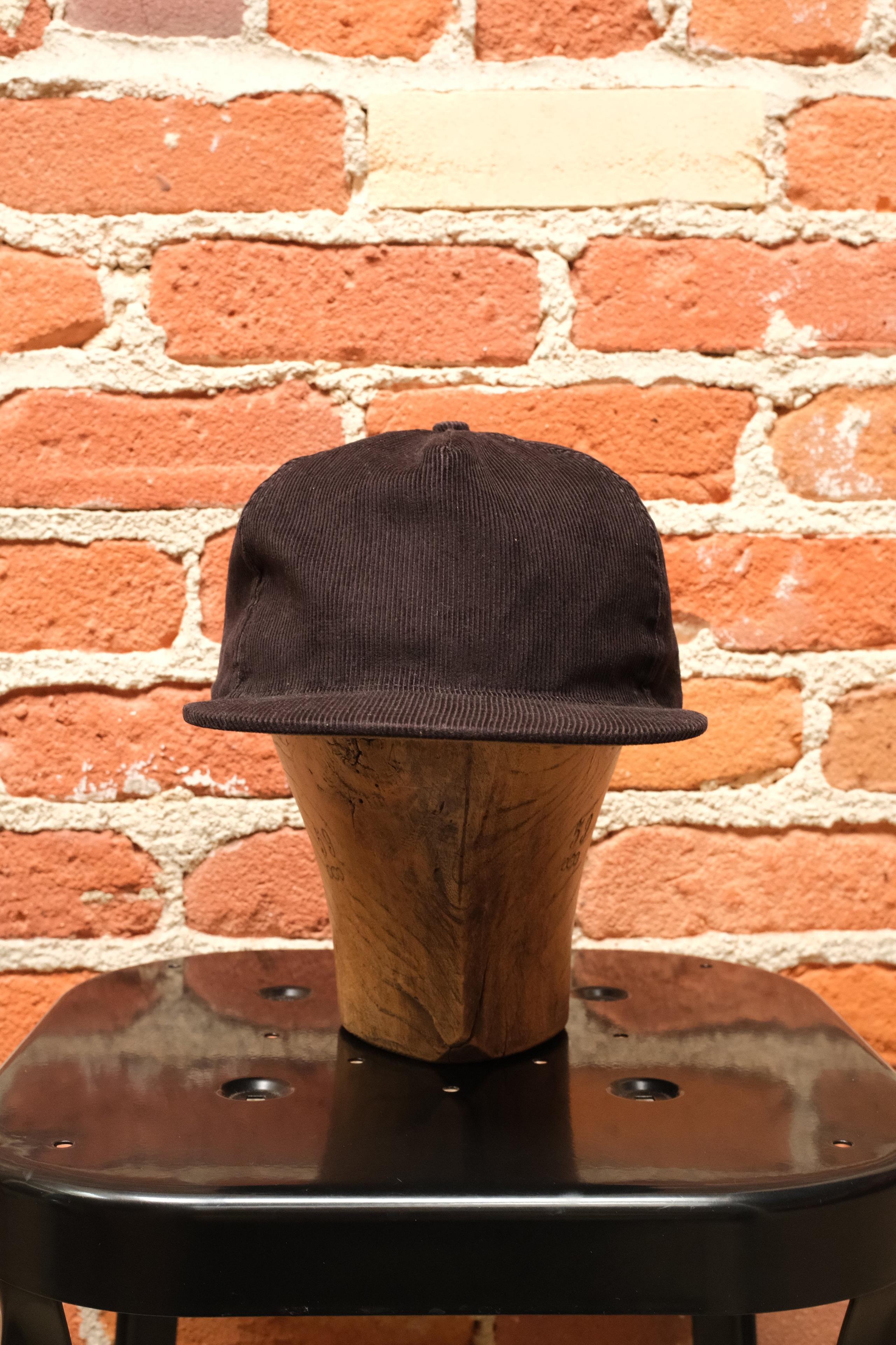 Union 5 Corduroy Snapback Black