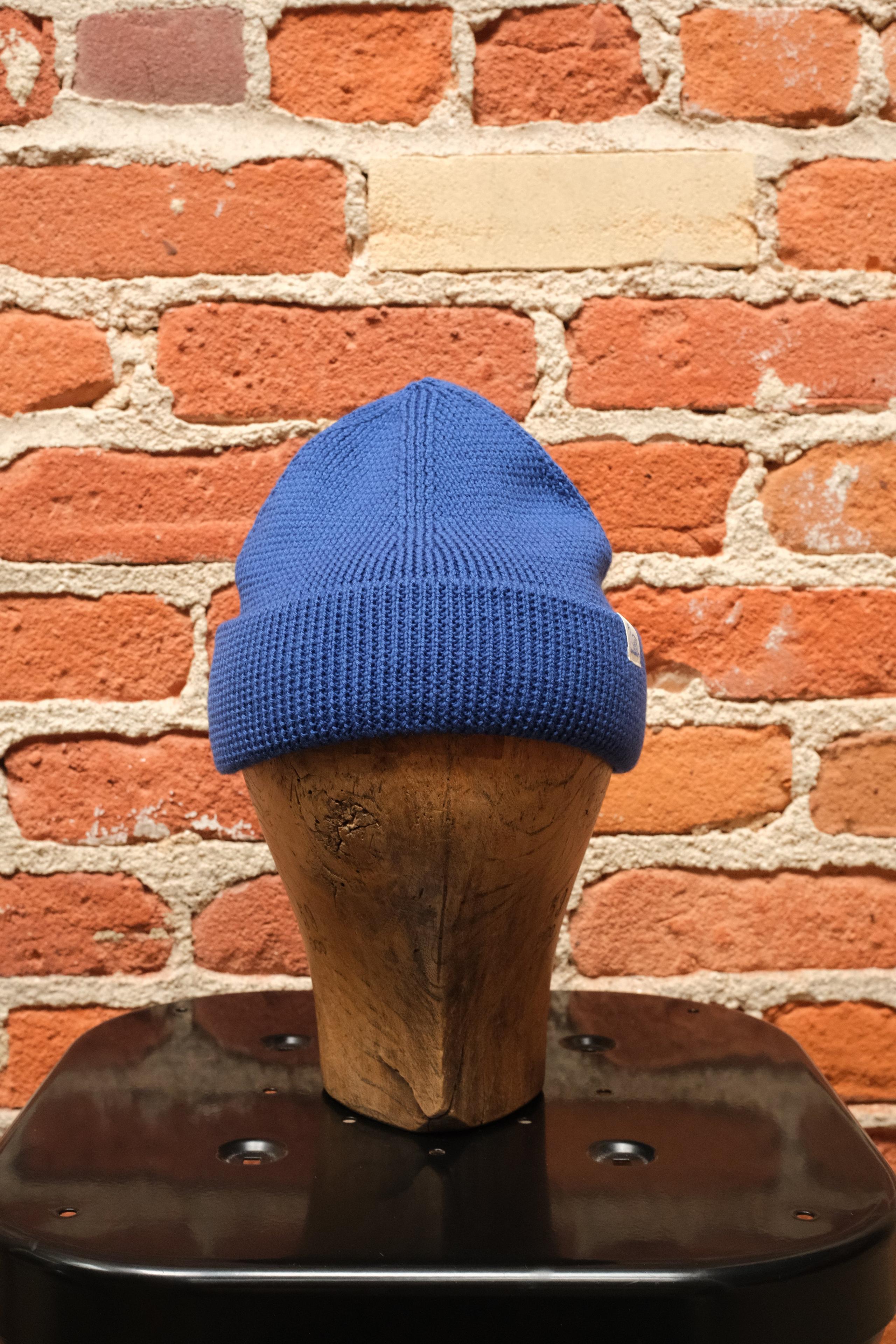 Merino Wool Watch Cap Swan Blue
