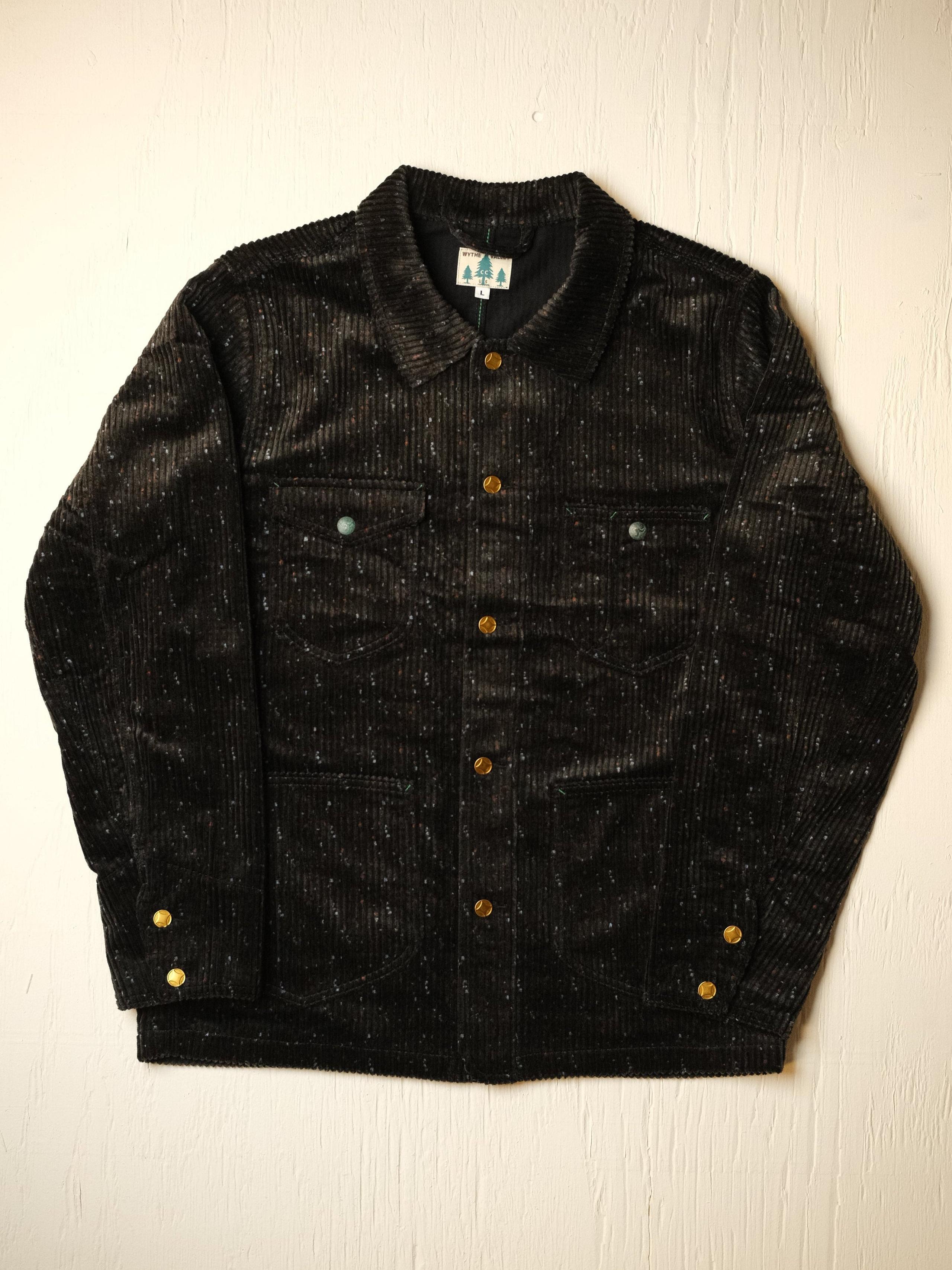 Donegal Corduroy Barn Jacket Night Sky