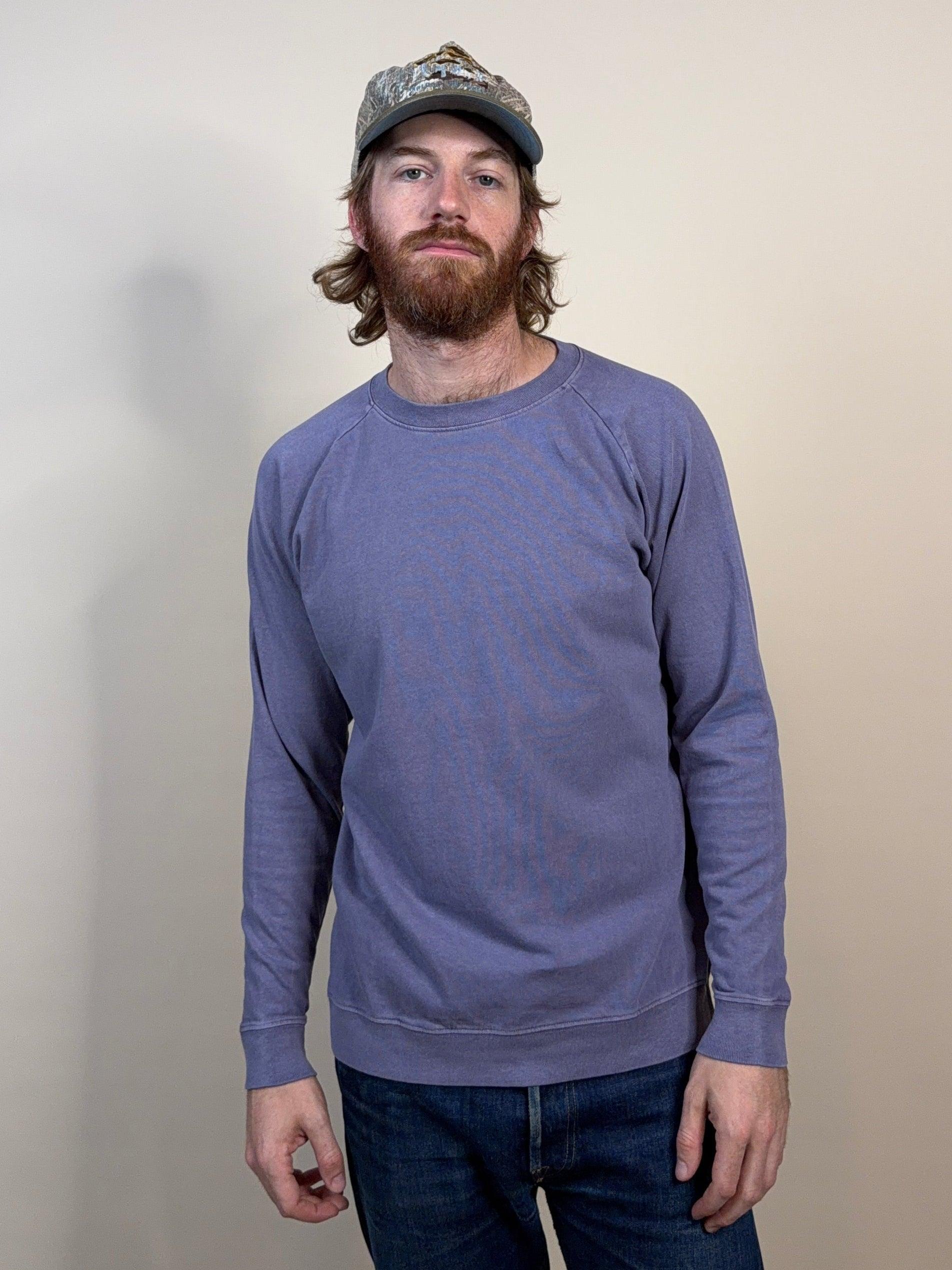 Pigment L/S Raglan Tee Matte Purple