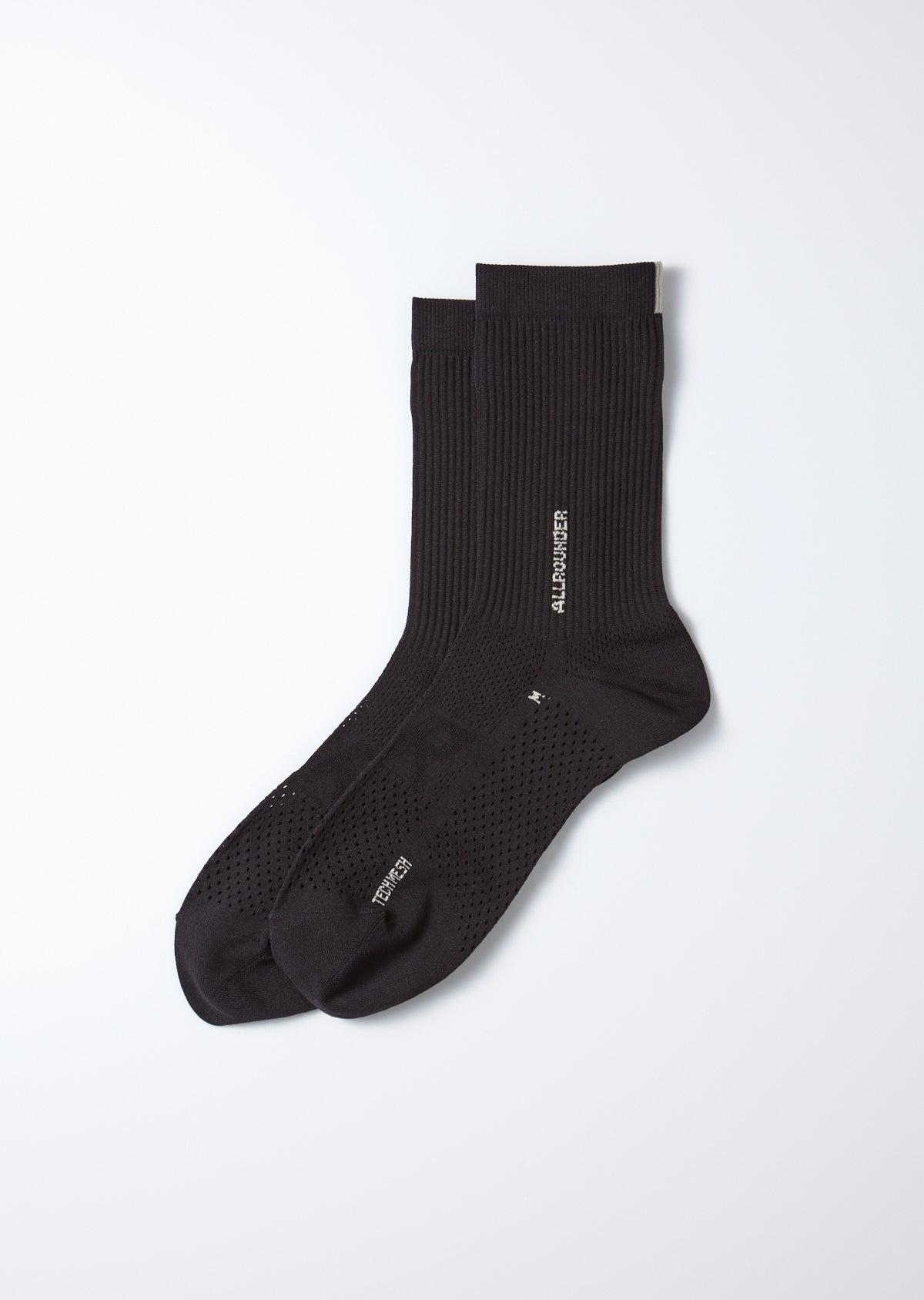 All Rounder Tech Sock Black