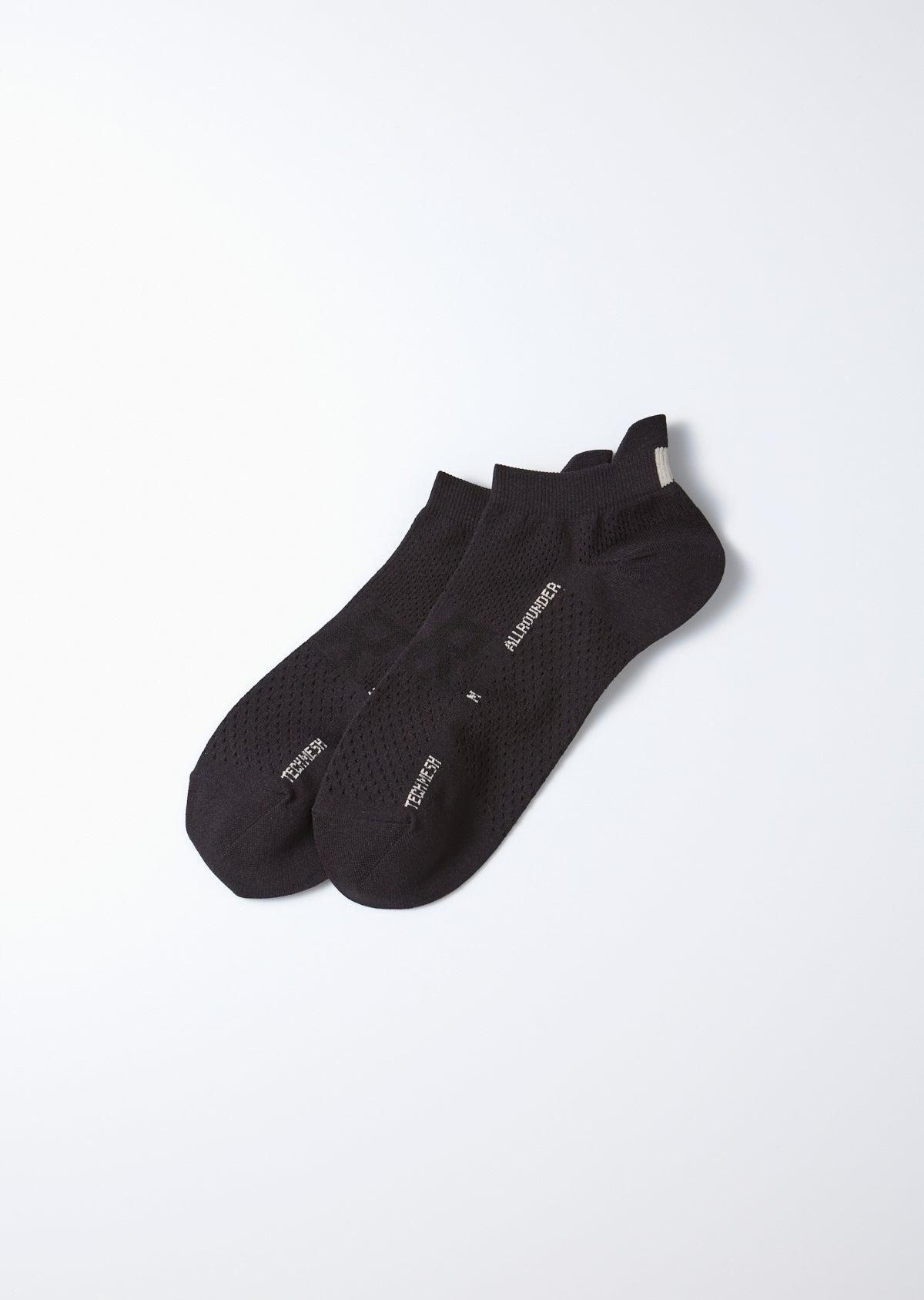 All Rounder Tech-Mesh No Show Clay Black