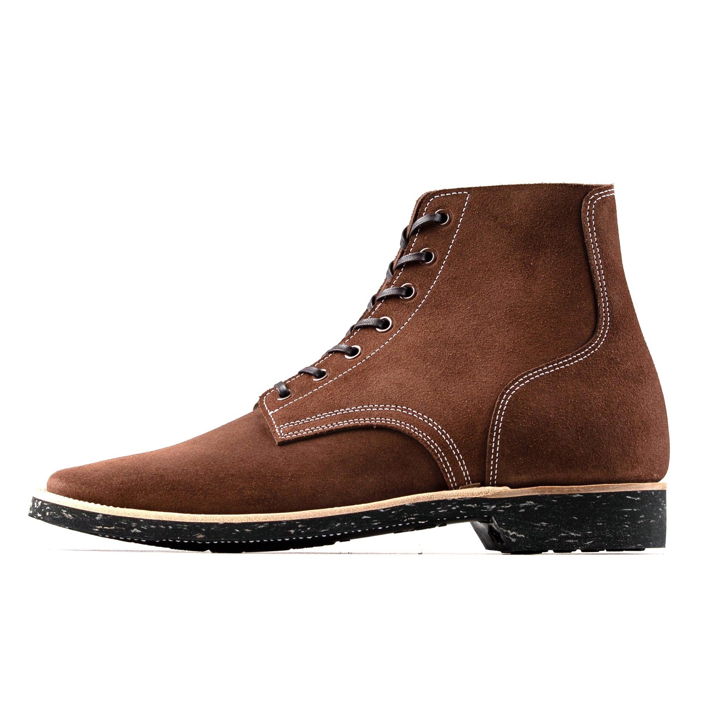 M1944 Boondoker Boot - luosjiet®boots -  Brown Oiled Nubuck Reverse(German)