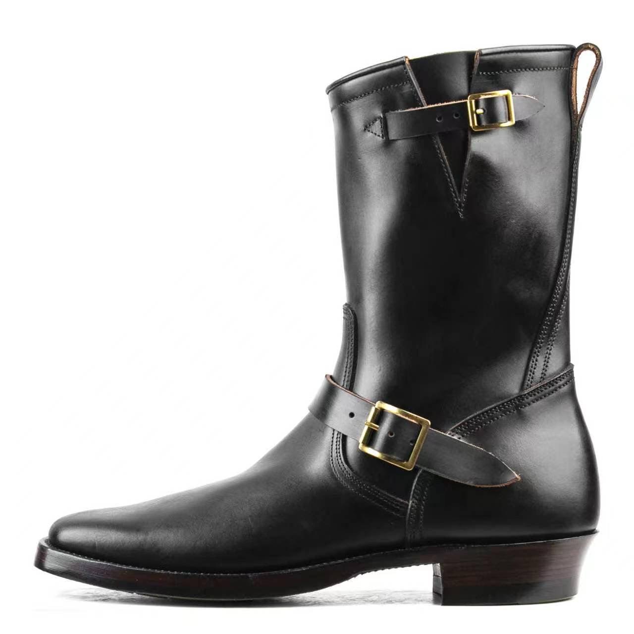 Engineer Boot EG01 - luosjiet®boots MTO - TeaCore (Hand Dyed) Oiled Nubuck（German）