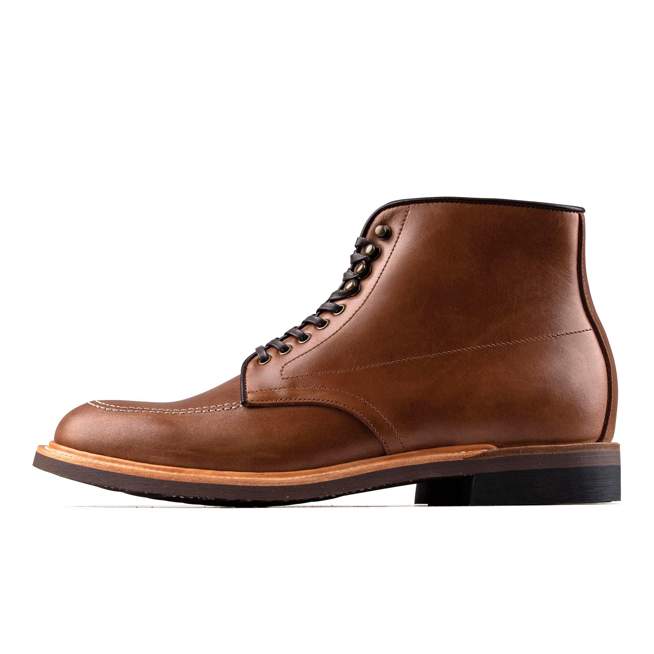 Indiana MocToe Boot -luosjiet®boots -  Tan Refresh Waxy