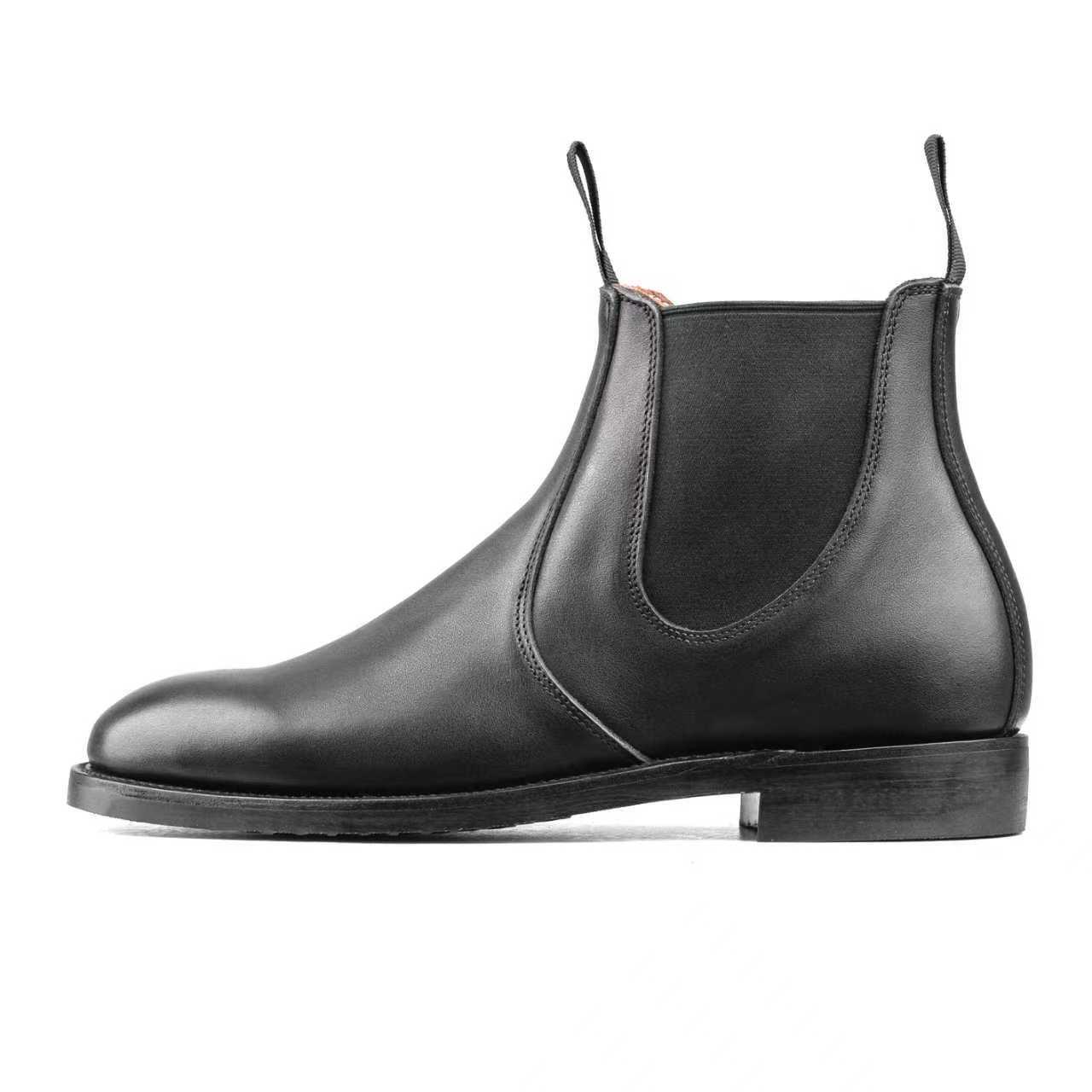 Classic Chelsea Boot - luosjiet®boots - Black Grain Cowhide