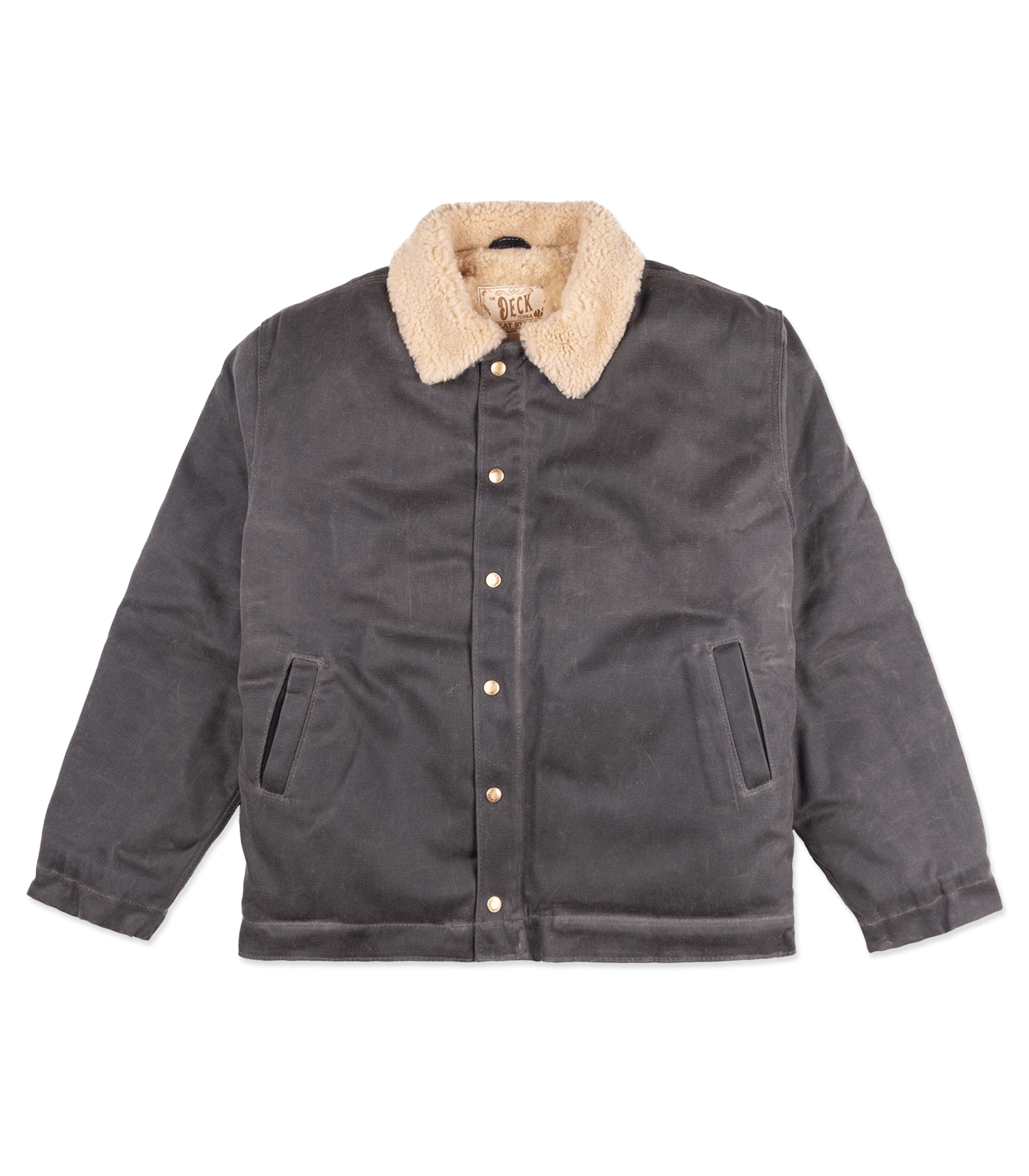 The Deck Jacket- Charcoal