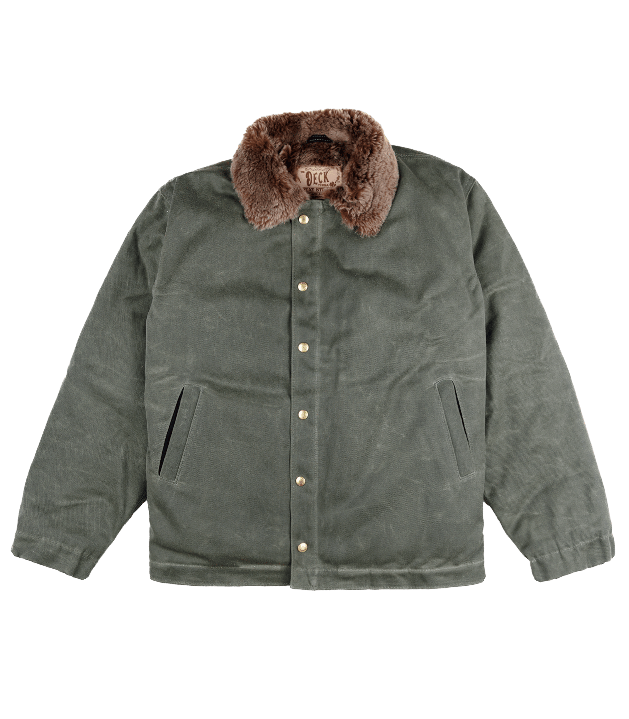 The Deck Jacket- Olive