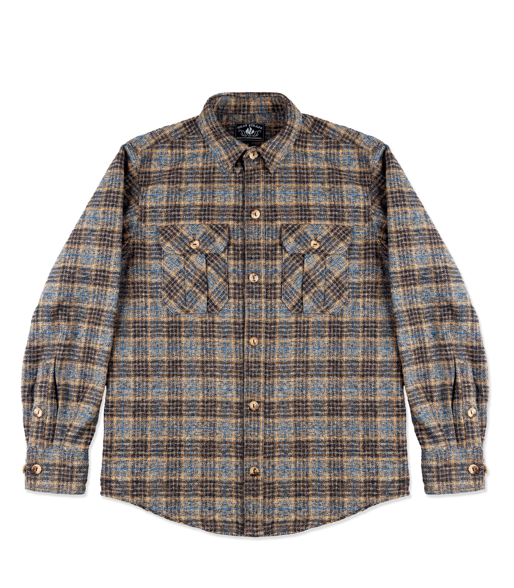 The Plaid Flannel - Grey