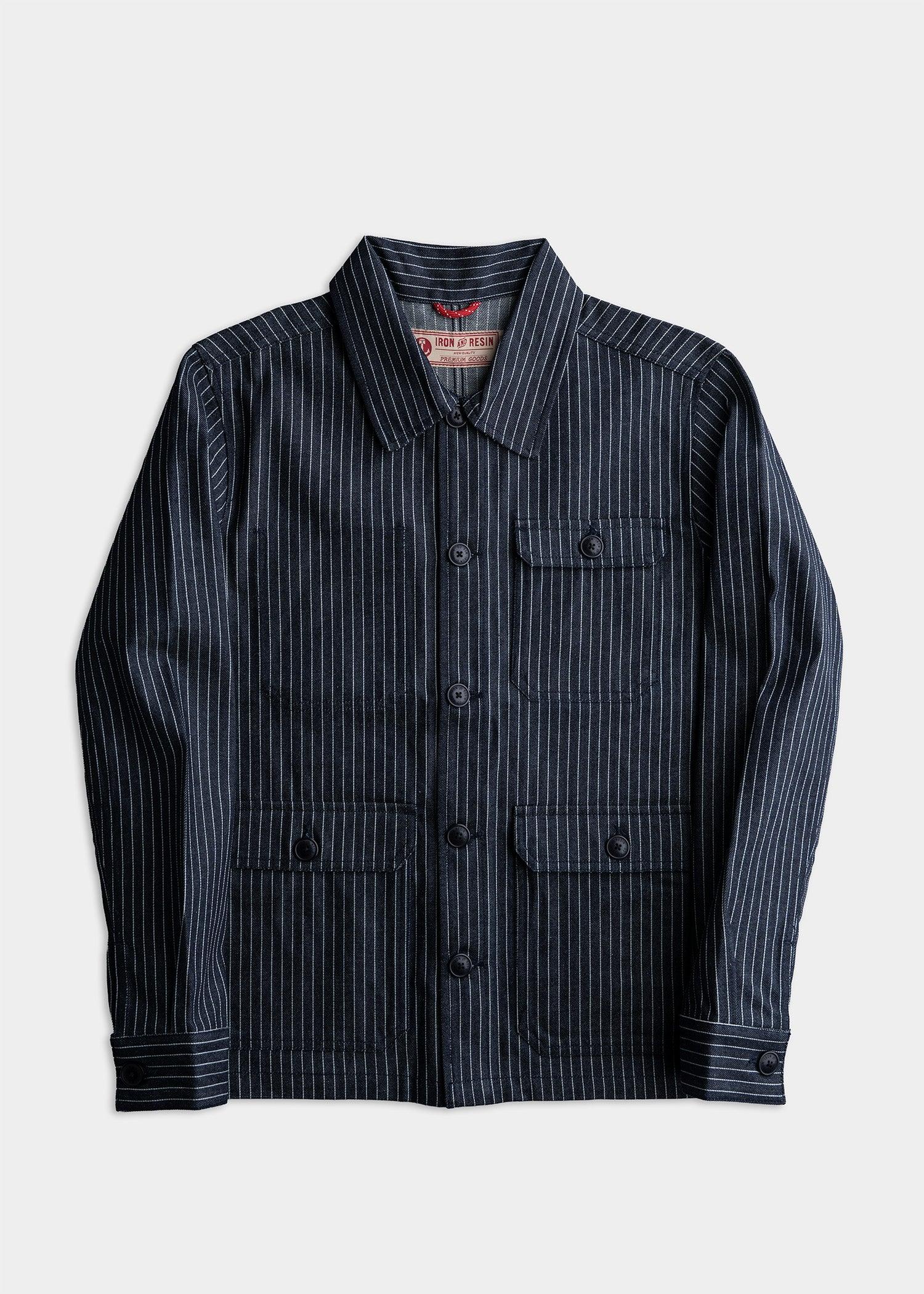 Hill Striped Denim Jacket