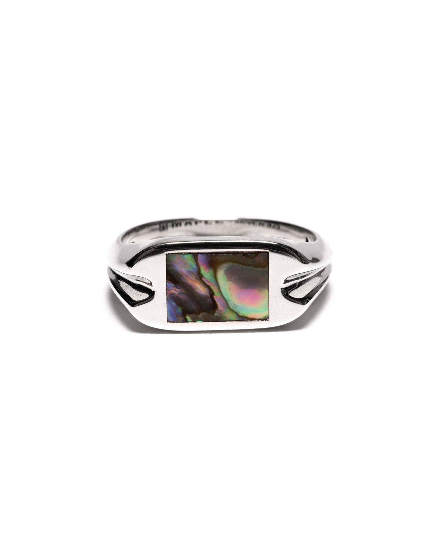 Danny Signet Ring (Silver 925/Abalone)