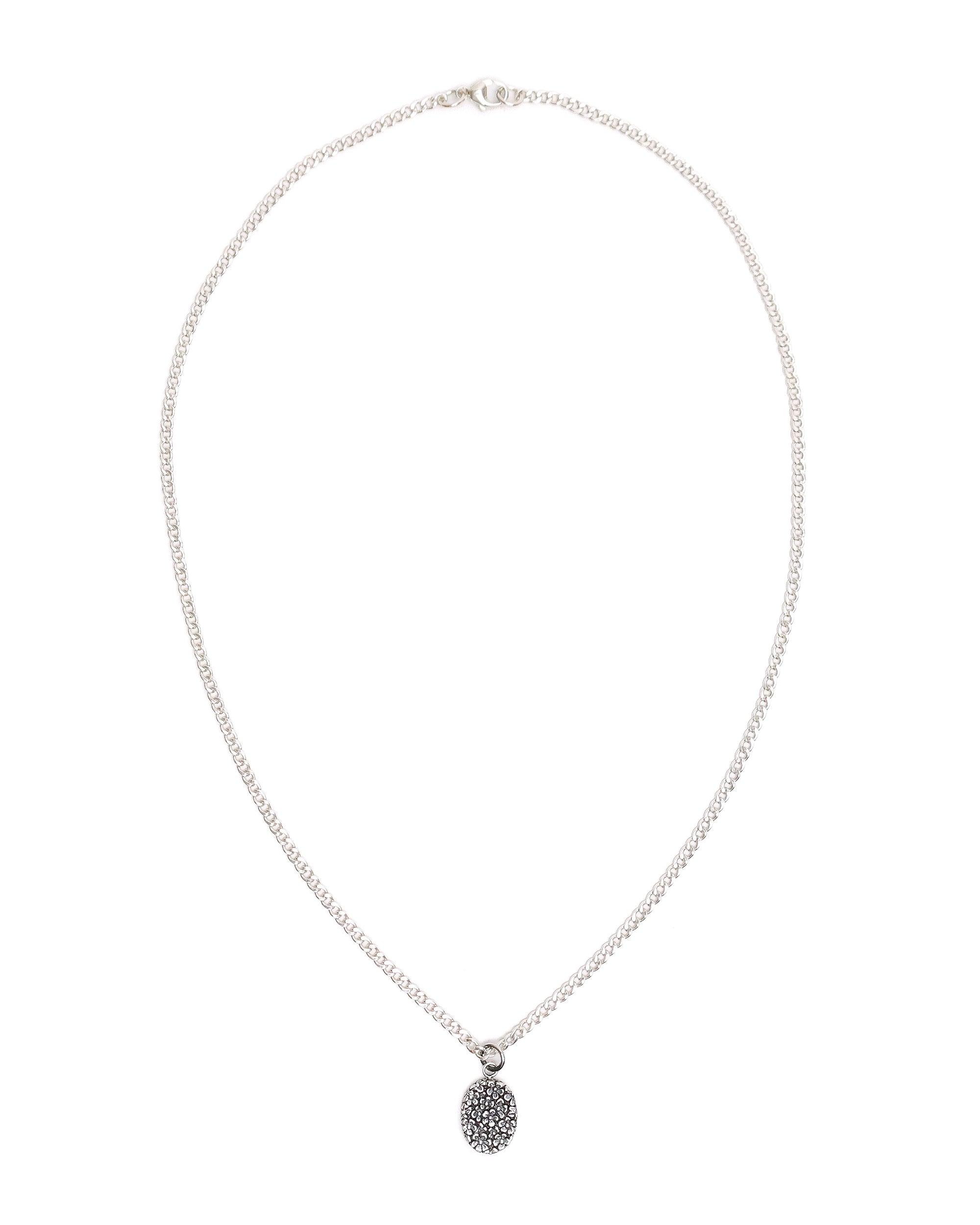 Floral Pendant + Chain (Silver 925)
