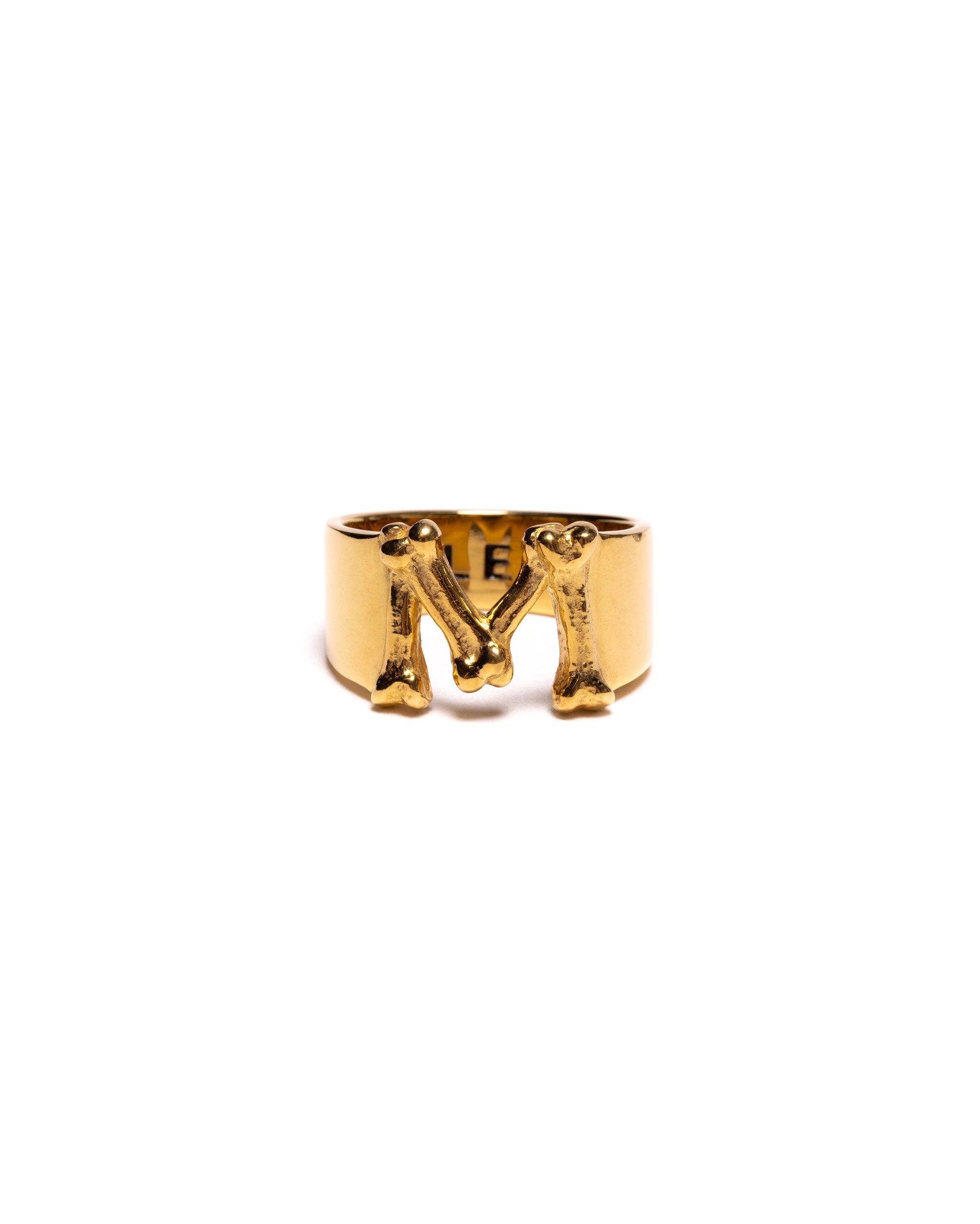M-Bone Ring (14K Gold)