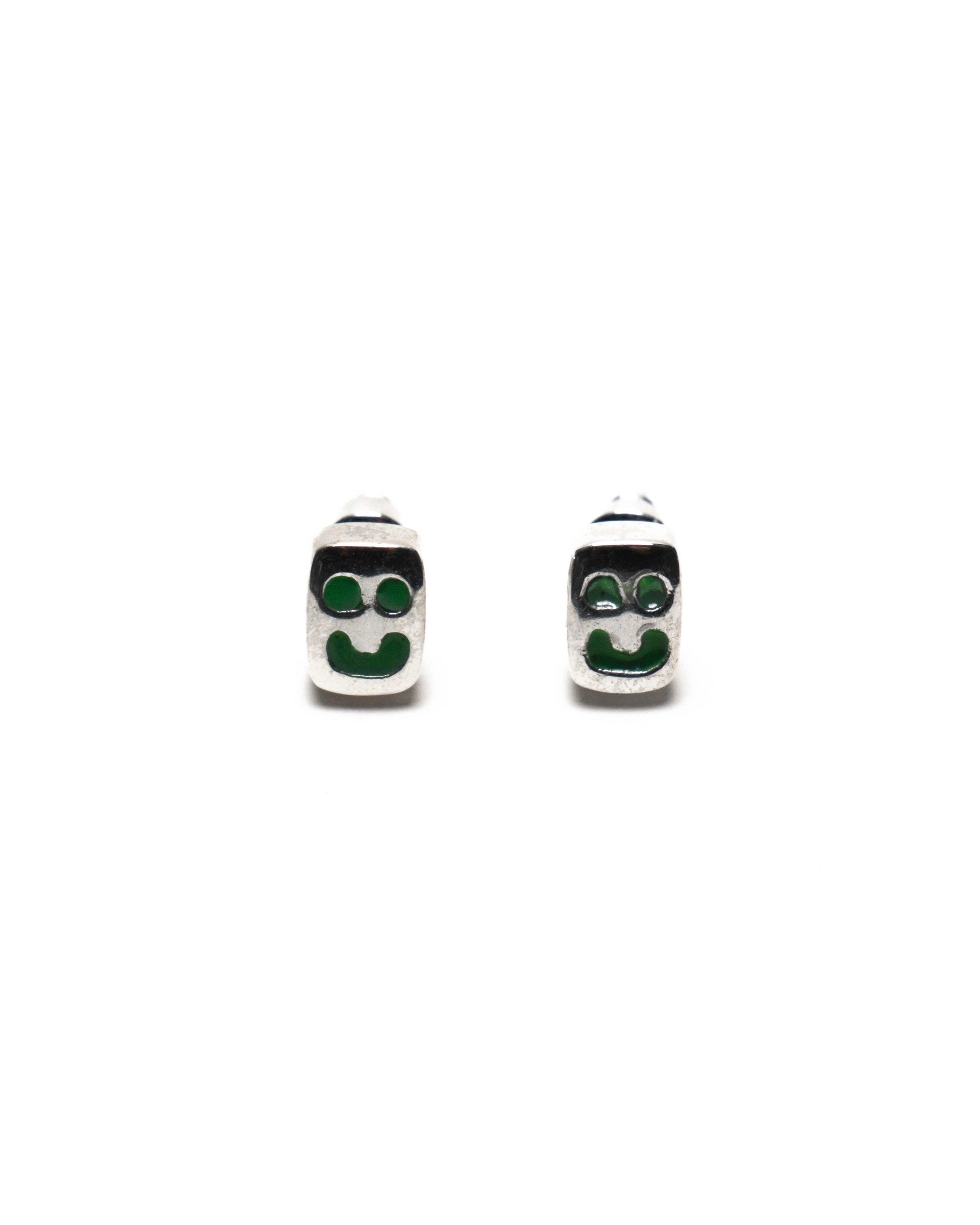 Smiley Earrings (Silver 925/Enamel)