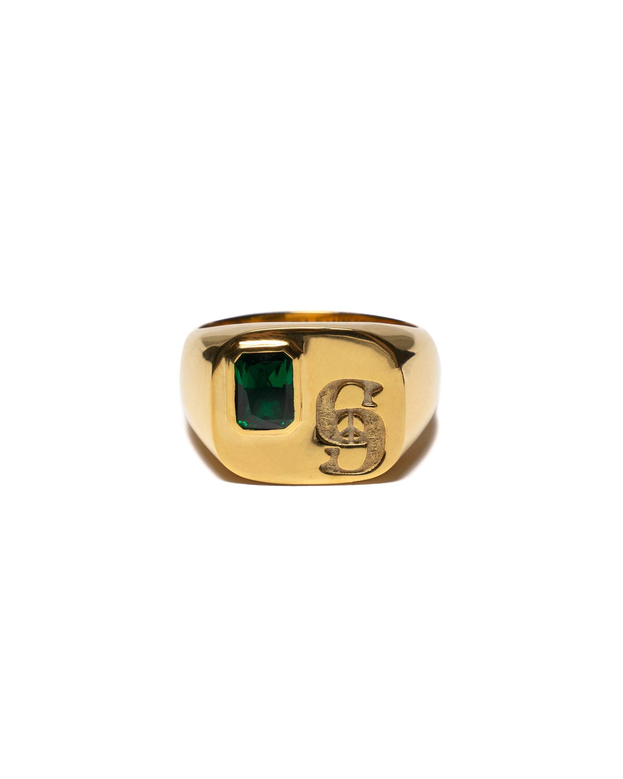 69 Signet (14K Gold/Emerald)